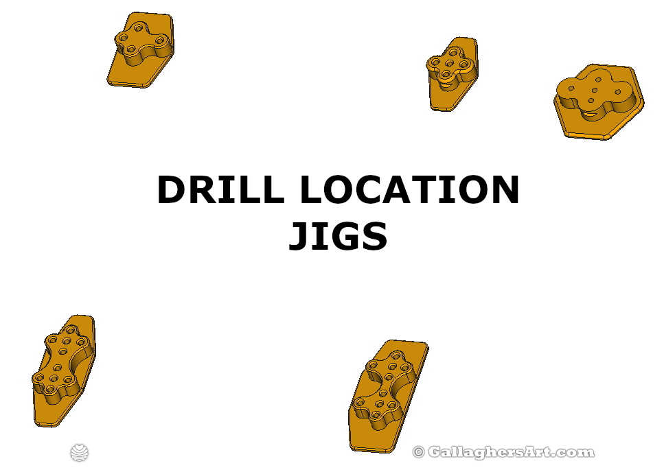 Mf 547 dril align jigs sm from Display for your LEGO MINFIG or other Collectibles 2023 