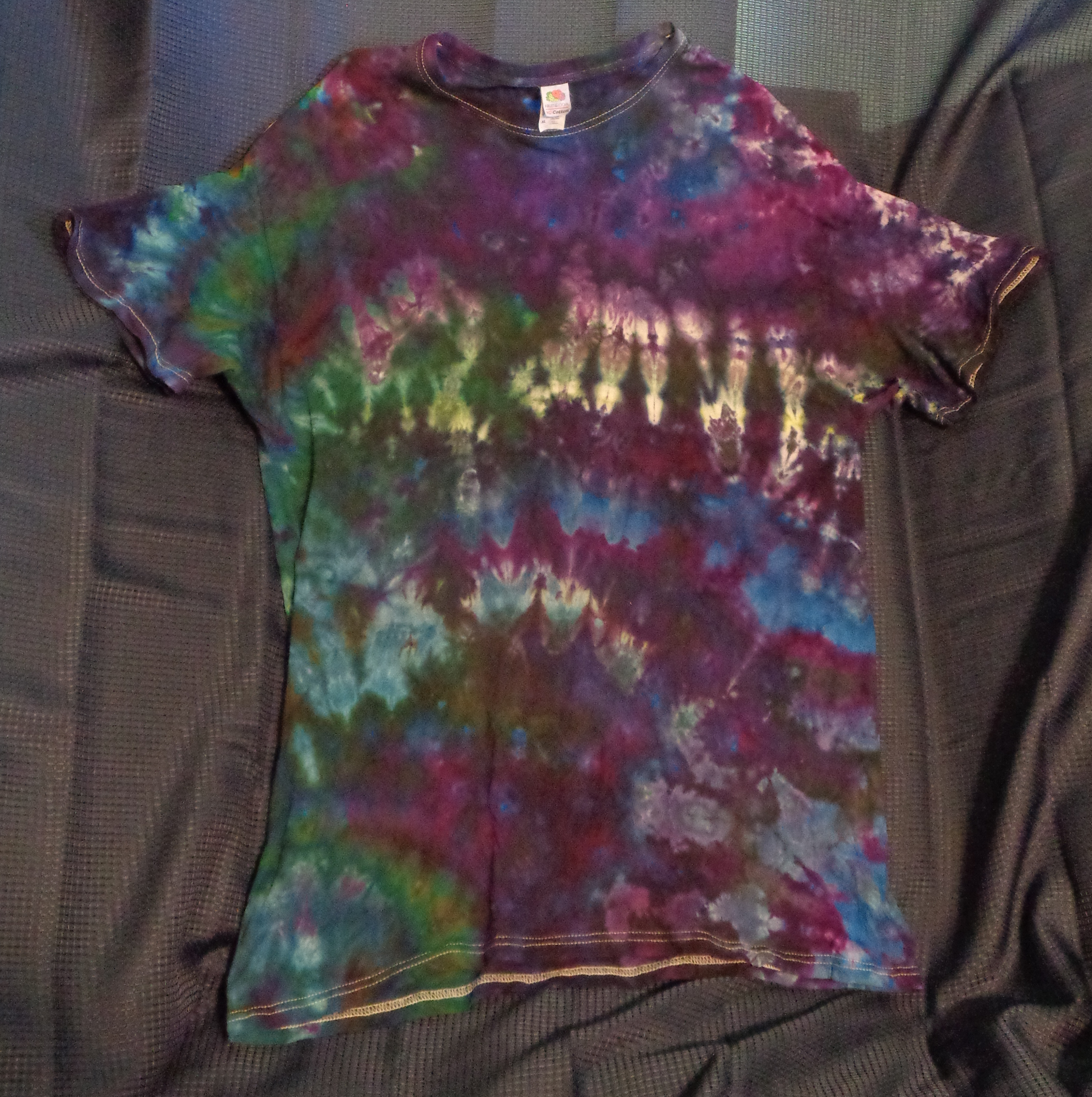 Dsc05788 from Tie Dye July 2024  - 1st F1 XL  Front, Crumple Ice. Front, Back are Mirrored  Sold