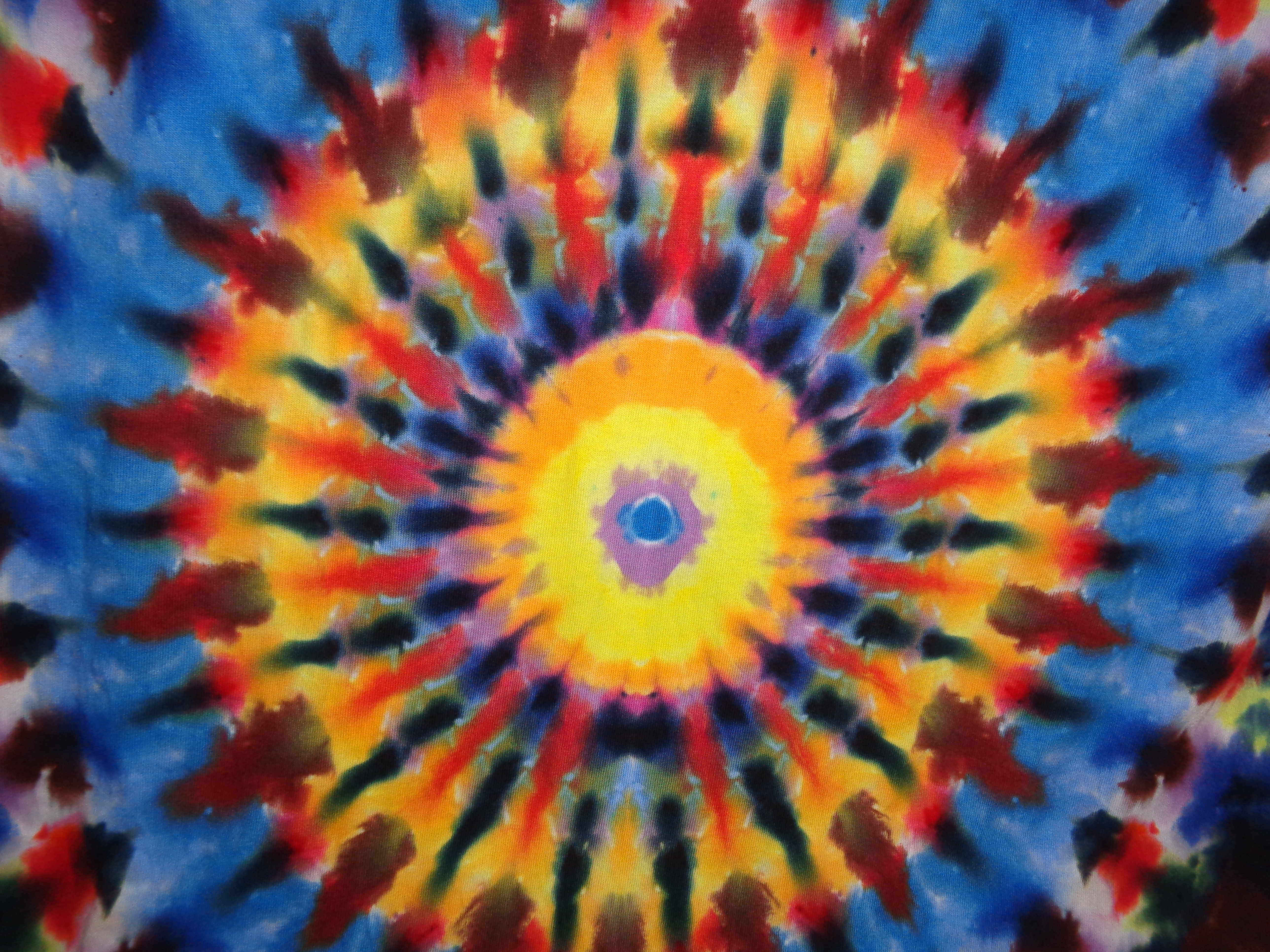 Dsc06392 from Tie Dye July 2024  - 40 Dyenied Mandala v2 Liquid Dye