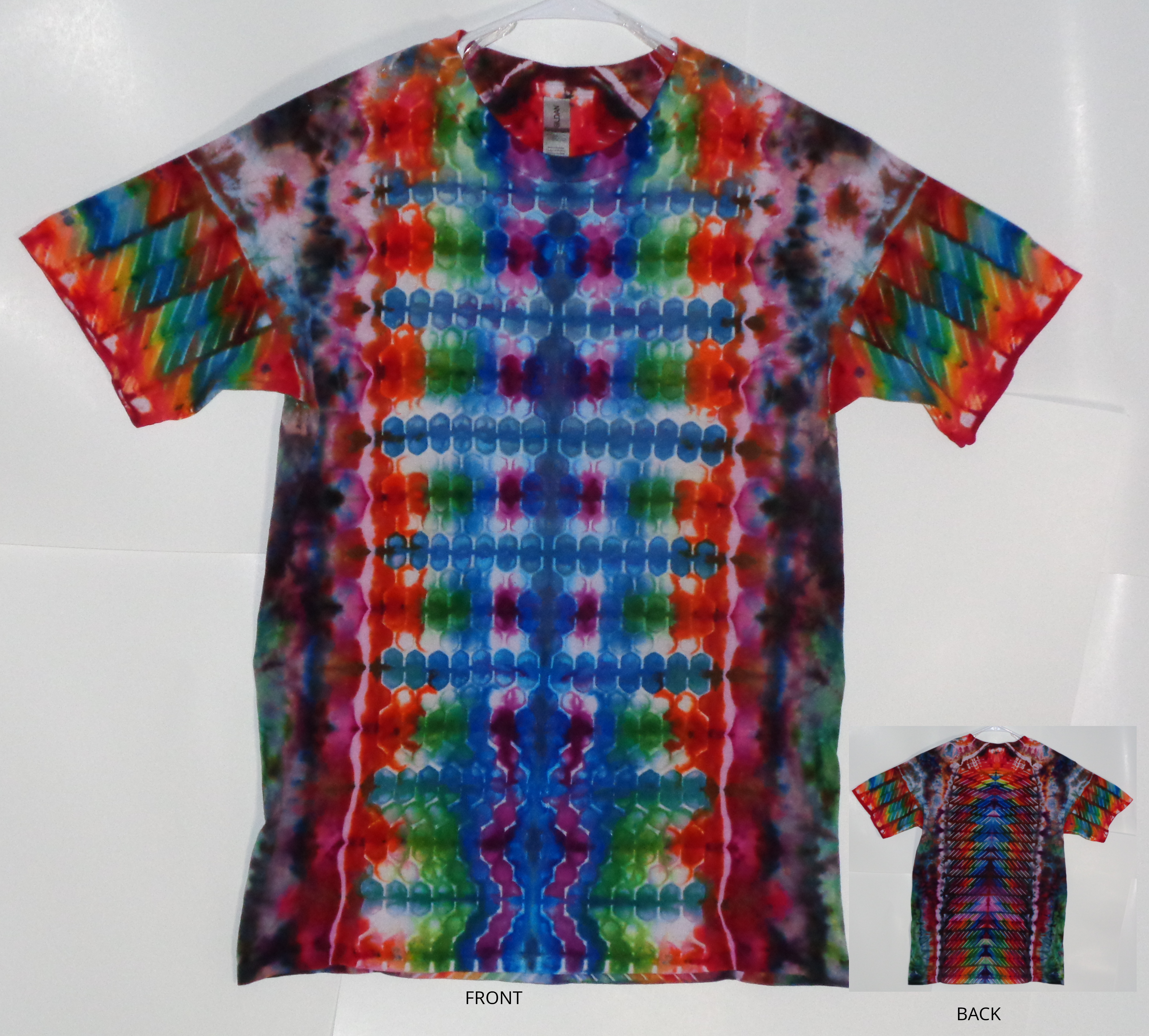 Dsc06493 from Tie Dye July 2024  - 45 Dyenied Hexagon v1 Ice Dye, Medium G1