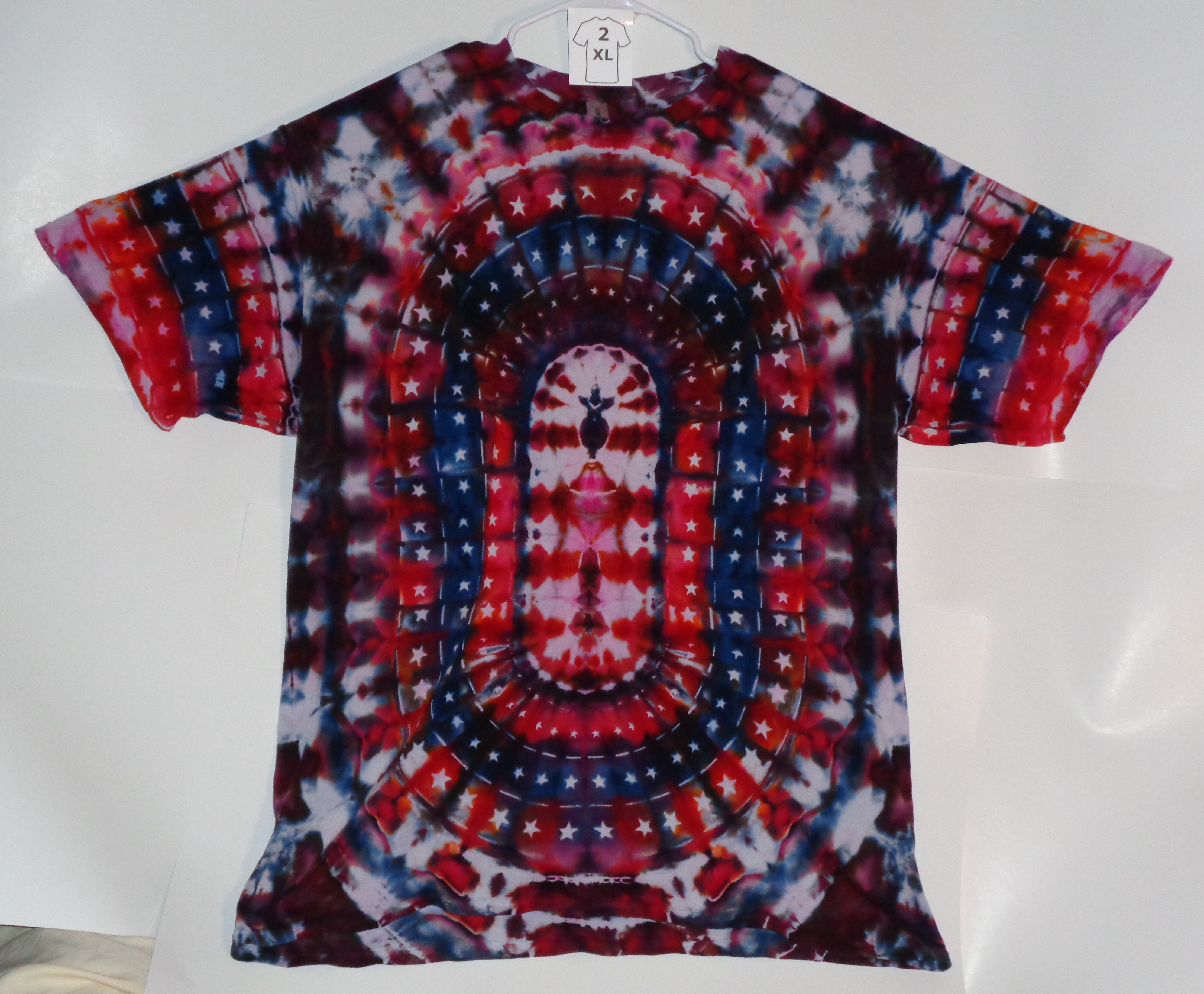 Gallaghersart dsc06720 from Tie Dyenied #50 XXL Stars v2 50x3, Stars v2 on Arms Tie Dye Gildan Ultra Cotton 6.1oz, PFD 