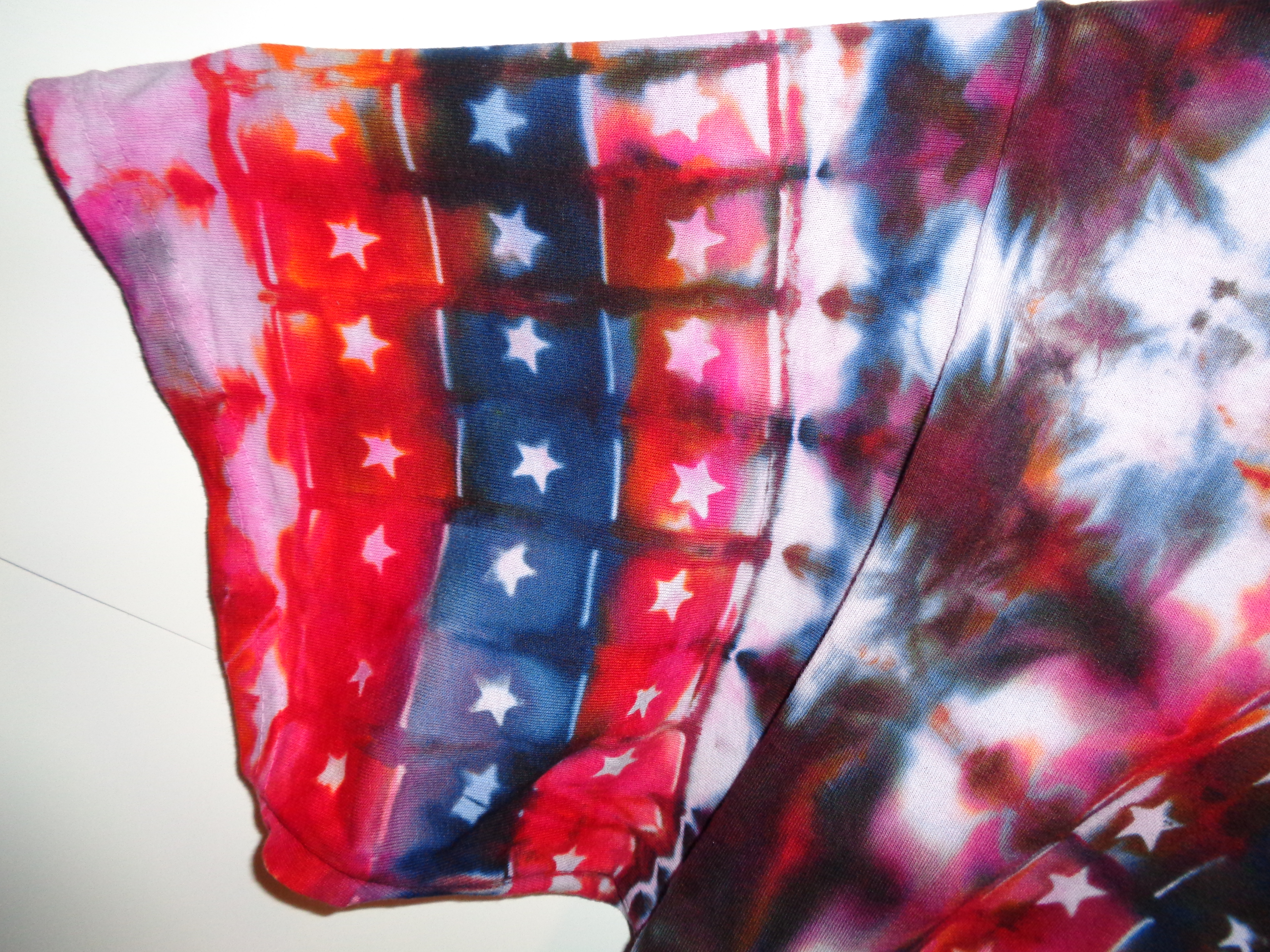Gallaghersart dsc06721 from Tie Dyenied #50 XXL Stars v2 50x3, Stars v2 on Arms Tie Dye Gildan Ultra Cotton 6.1oz, PFD 