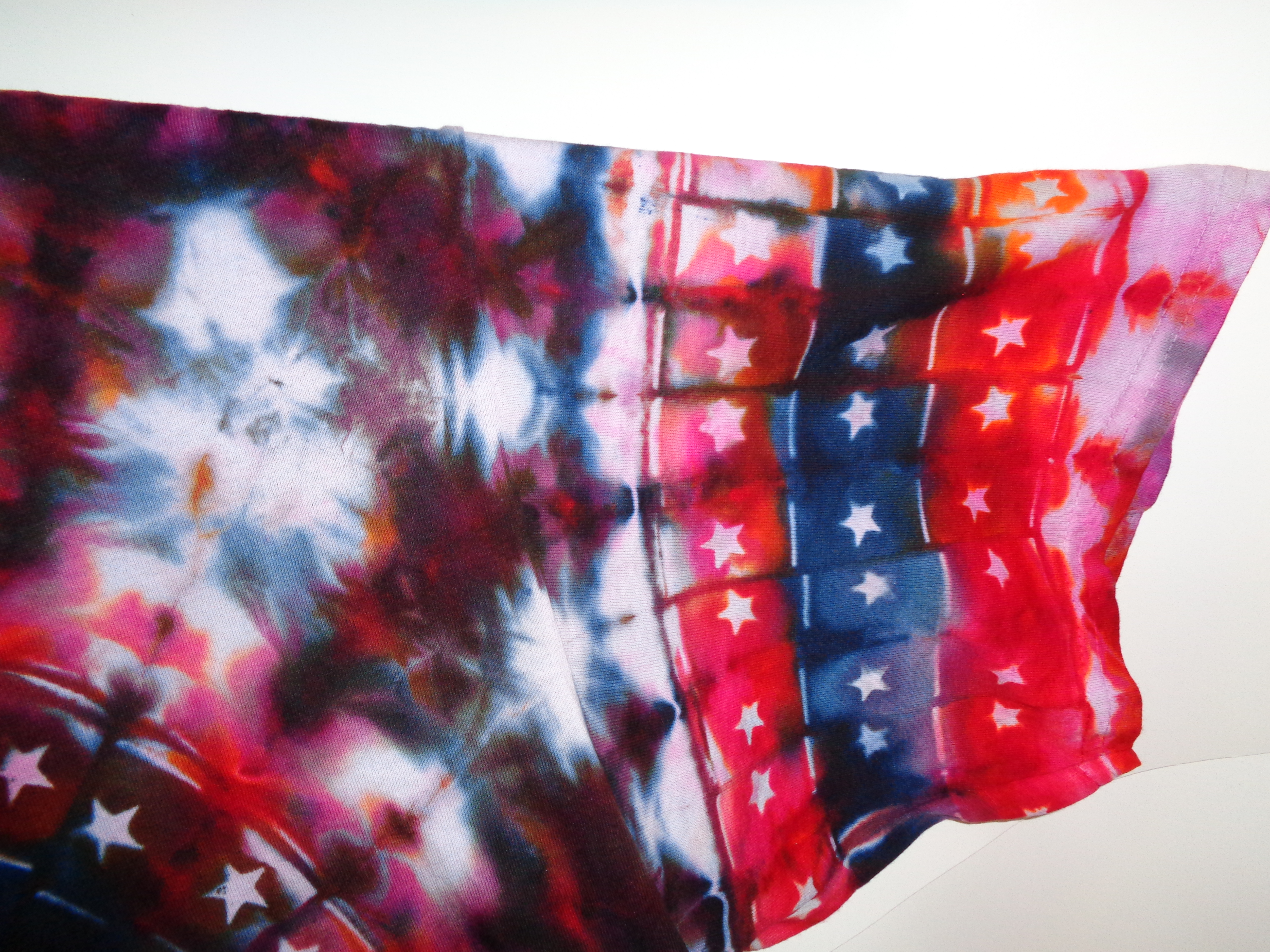 Gallaghersart dsc06723 from Tie Dyenied #50 XXL Stars v2 50x3, Stars v2 on Arms Tie Dye Gildan Ultra Cotton 6.1oz, PFD 