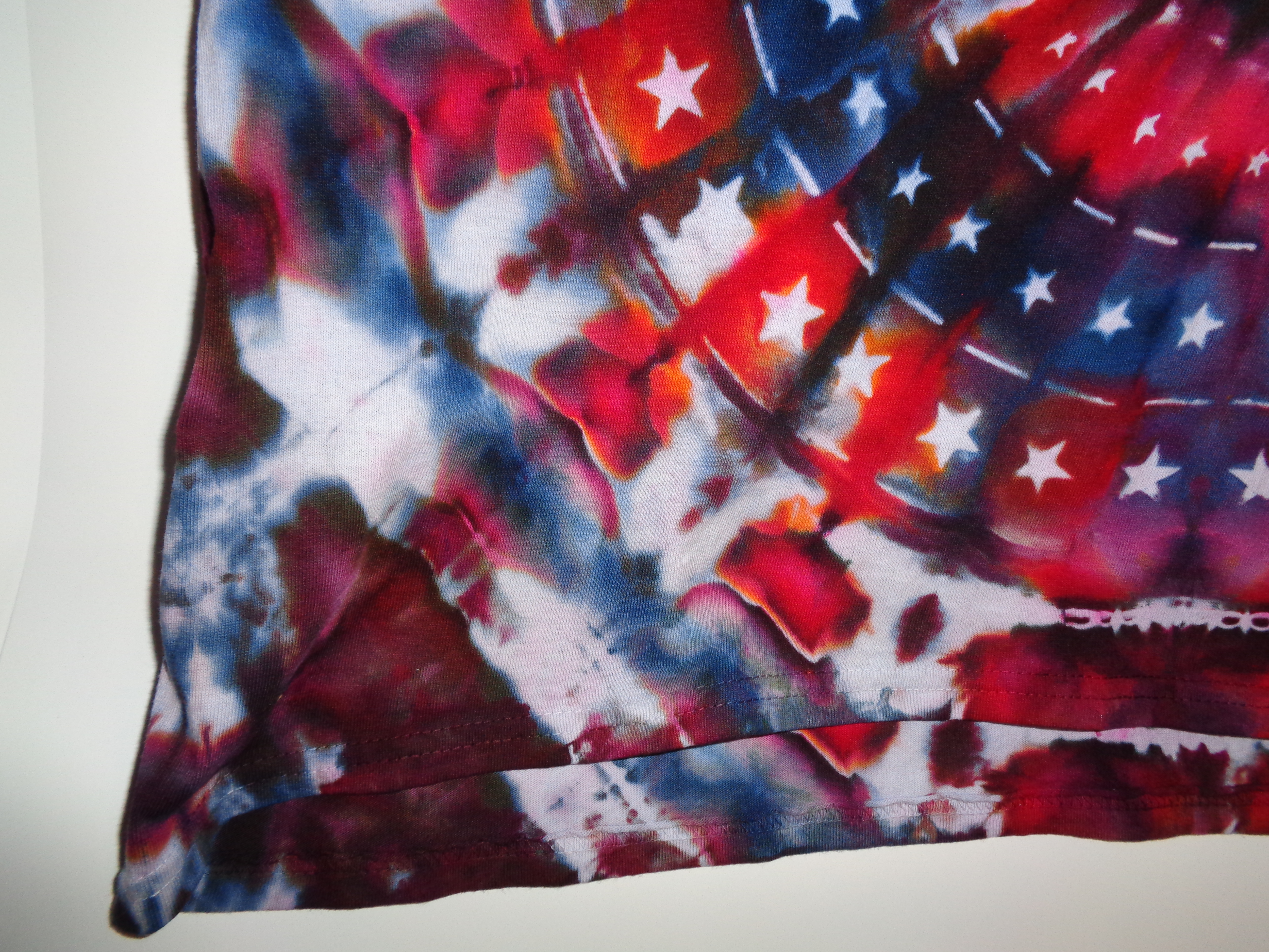 Gallaghersart dsc06725 from Tie Dyenied #50 XXL Stars v2 50x3, Stars v2 on Arms Tie Dye Gildan Ultra Cotton 6.1oz, PFD 