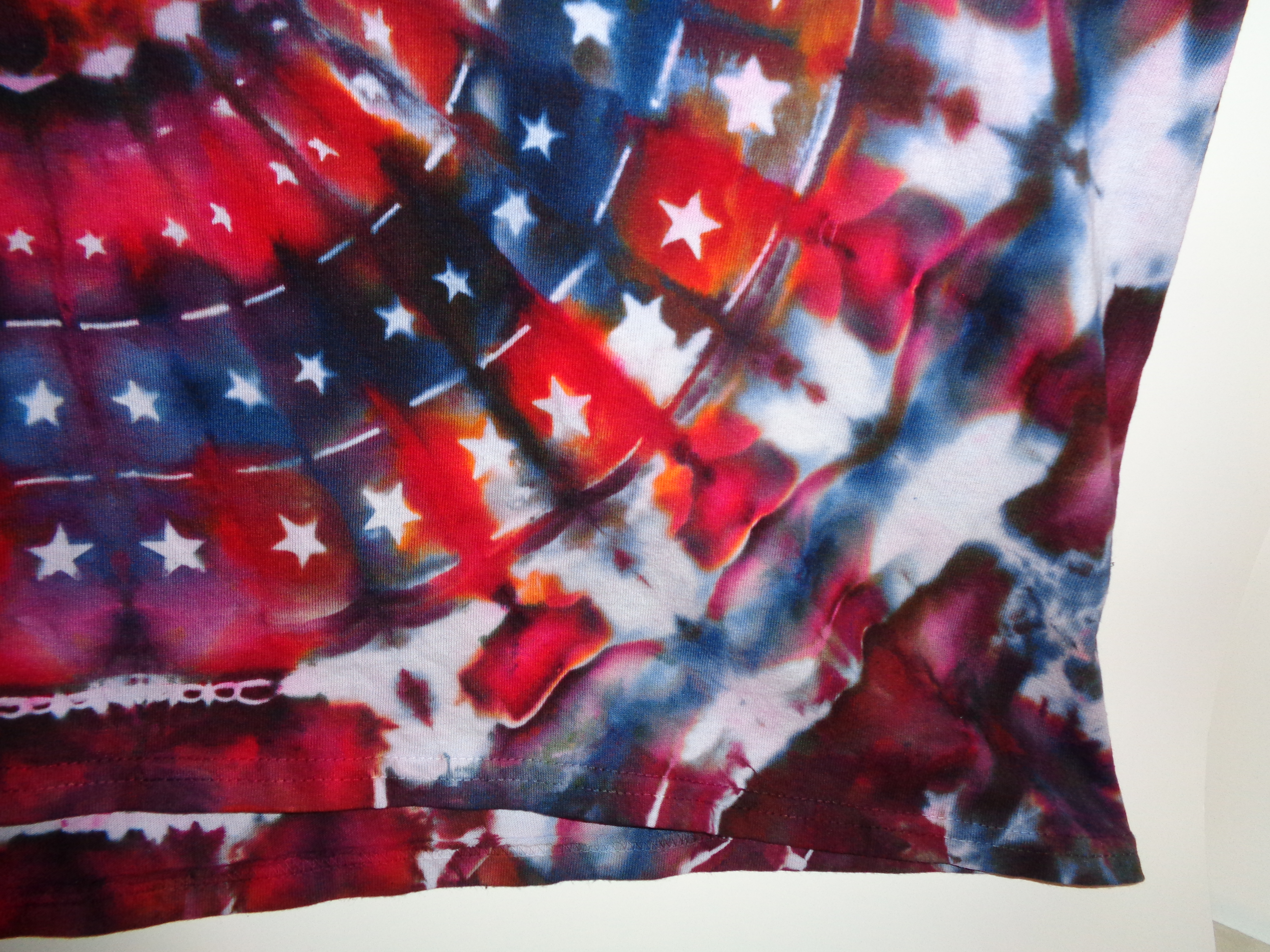 Gallaghersart dsc06726 from Tie Dyenied #50 XXL Stars v2 50x3, Stars v2 on Arms Tie Dye Gildan Ultra Cotton 6.1oz, PFD 