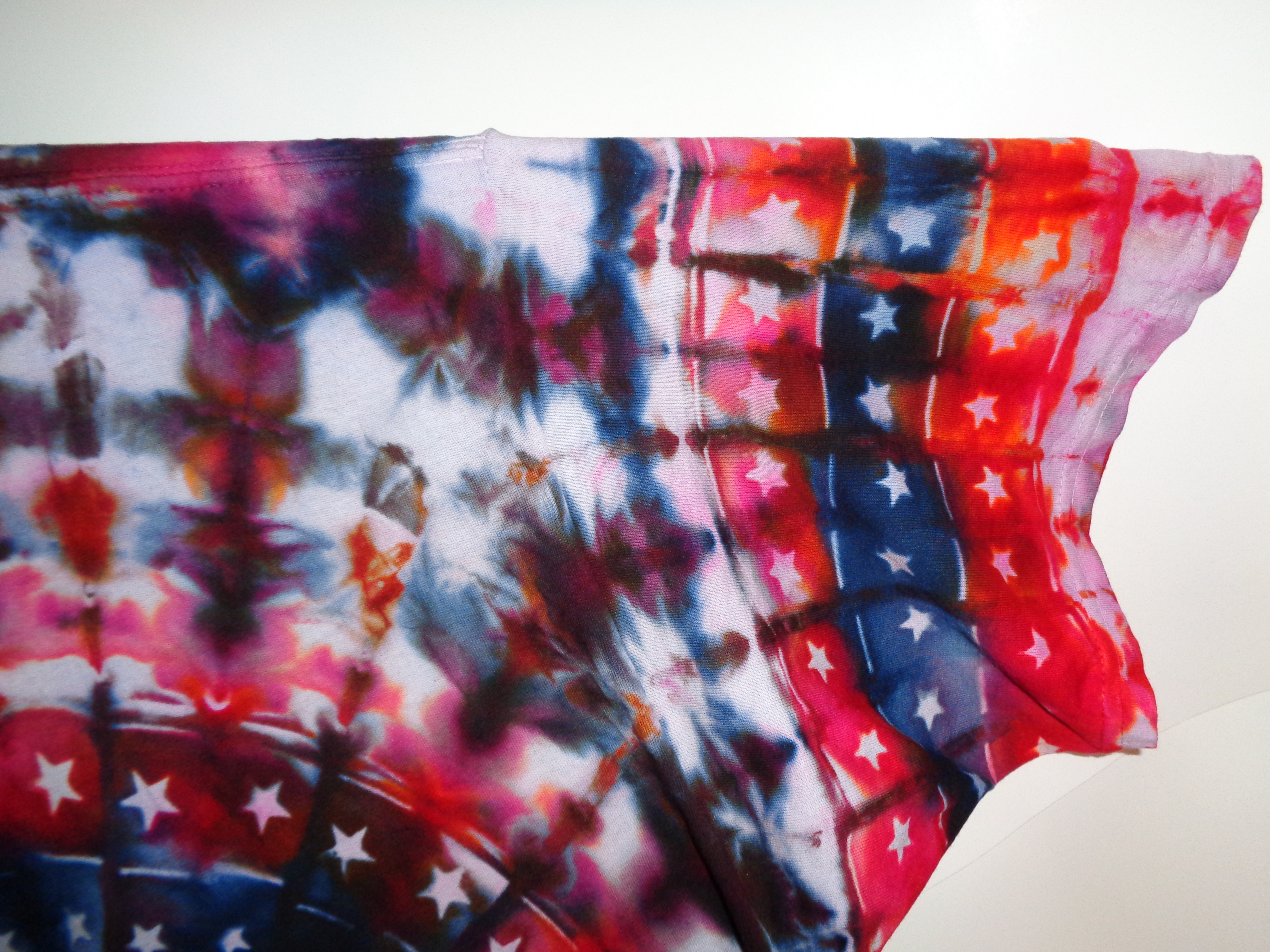 Gallaghersart dsc06729 from Tie Dyenied #50 XXL Stars v2 50x3, Stars v2 on Arms Tie Dye Gildan Ultra Cotton 6.1oz, PFD 