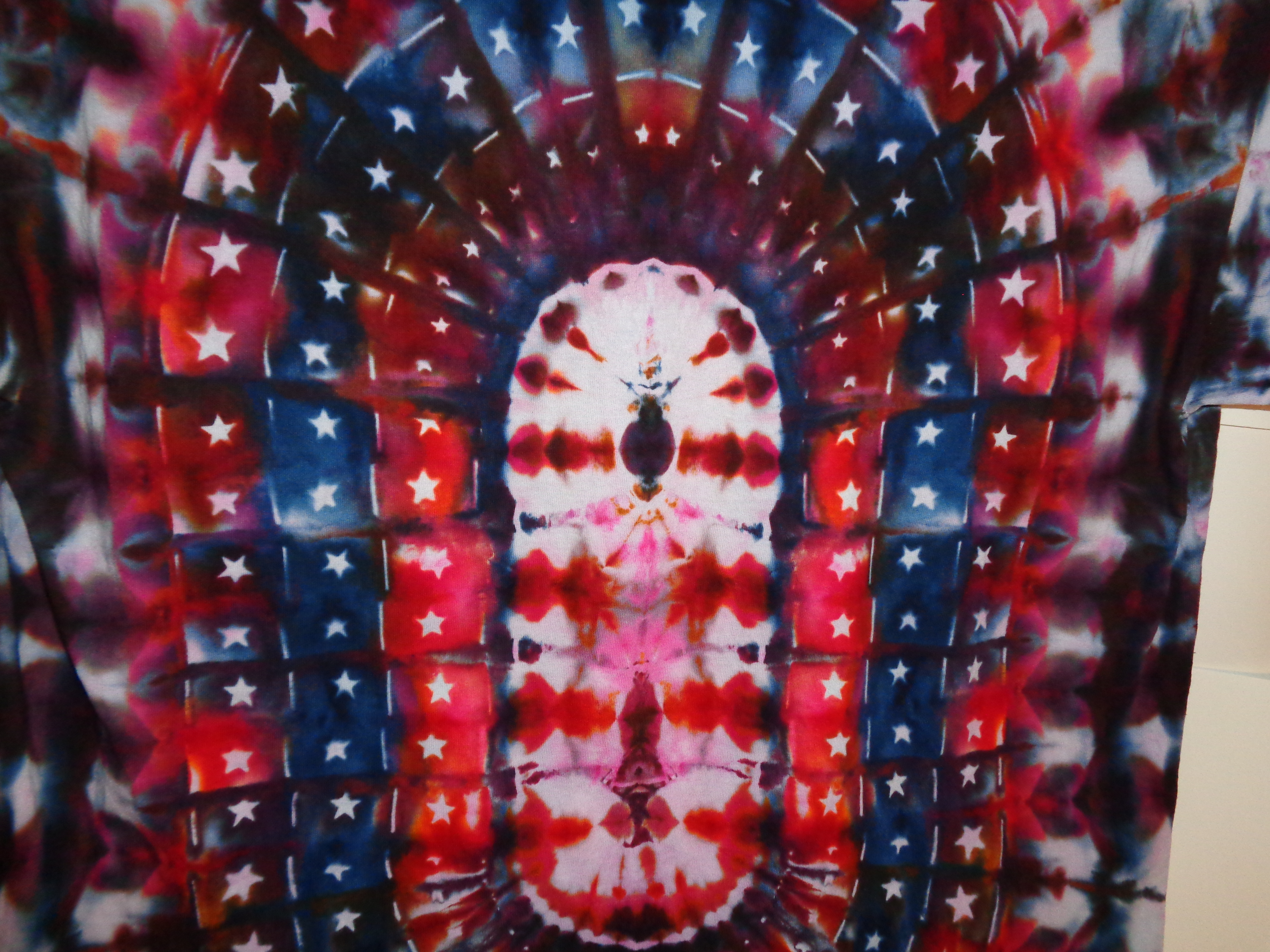 Gallaghersart dsc06730 from Tie Dyenied #50 XXL Stars v2 50x3, Stars v2 on Arms Tie Dye Gildan Ultra Cotton 6.1oz, PFD 