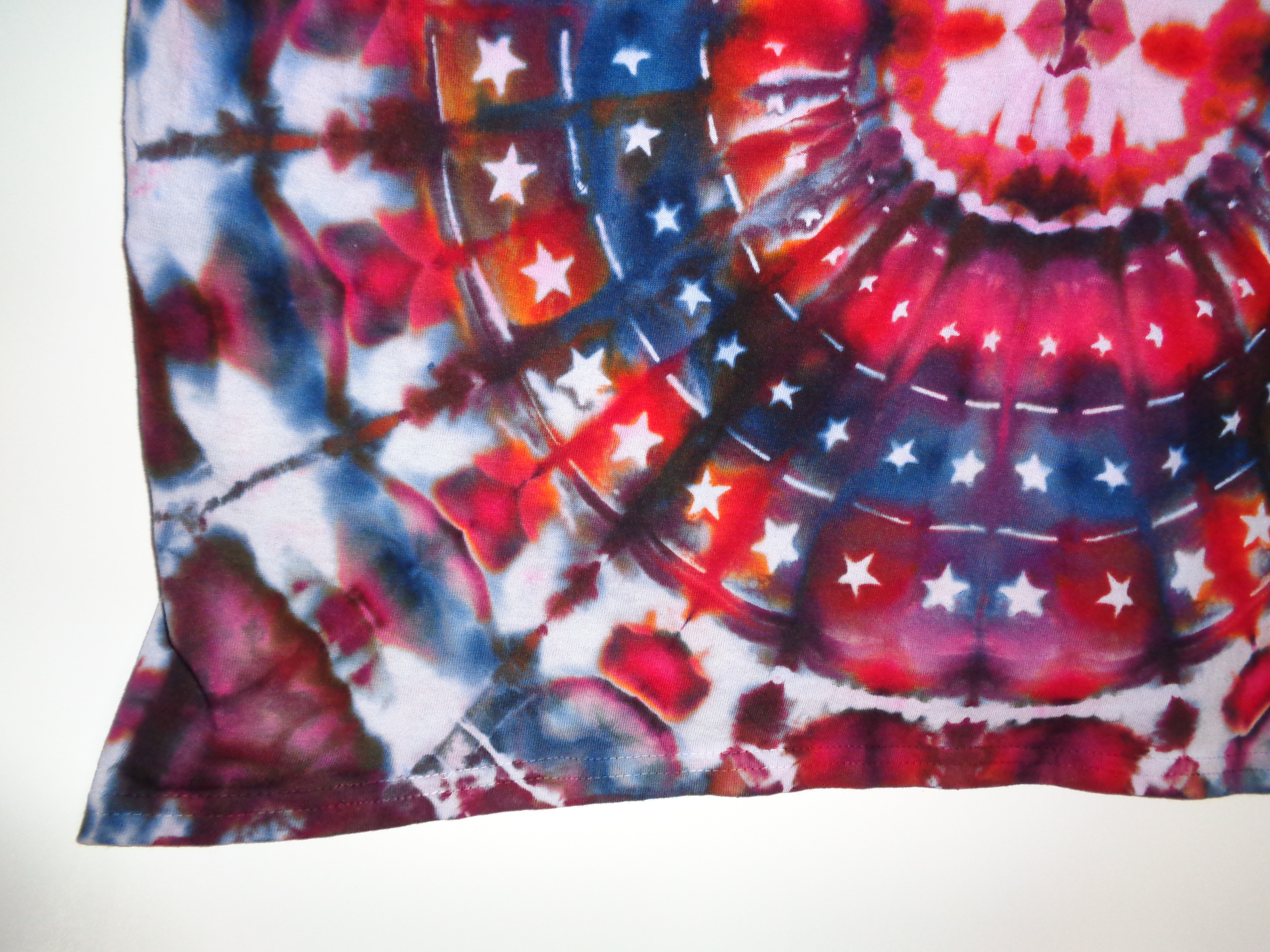 Gallaghersart dsc06731 from Tie Dyenied #50 XXL Stars v2 50x3, Stars v2 on Arms Tie Dye Gildan Ultra Cotton 6.1oz, PFD 
