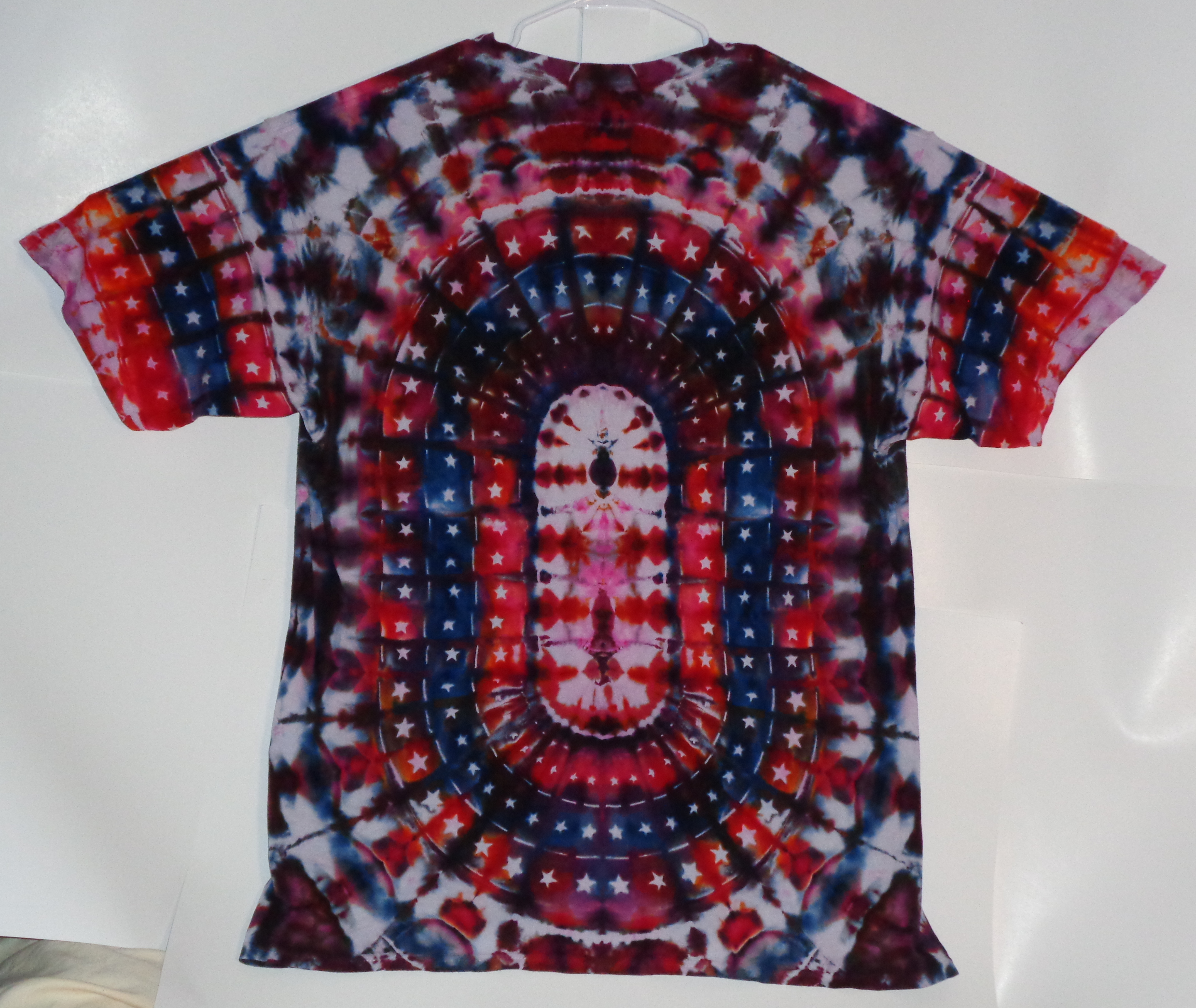 Gallaghersart dsc06734 from Tie Dyenied #50 XXL Stars v2 50x3, Stars v2 on Arms Tie Dye Gildan Ultra Cotton 6.1oz, PFD 