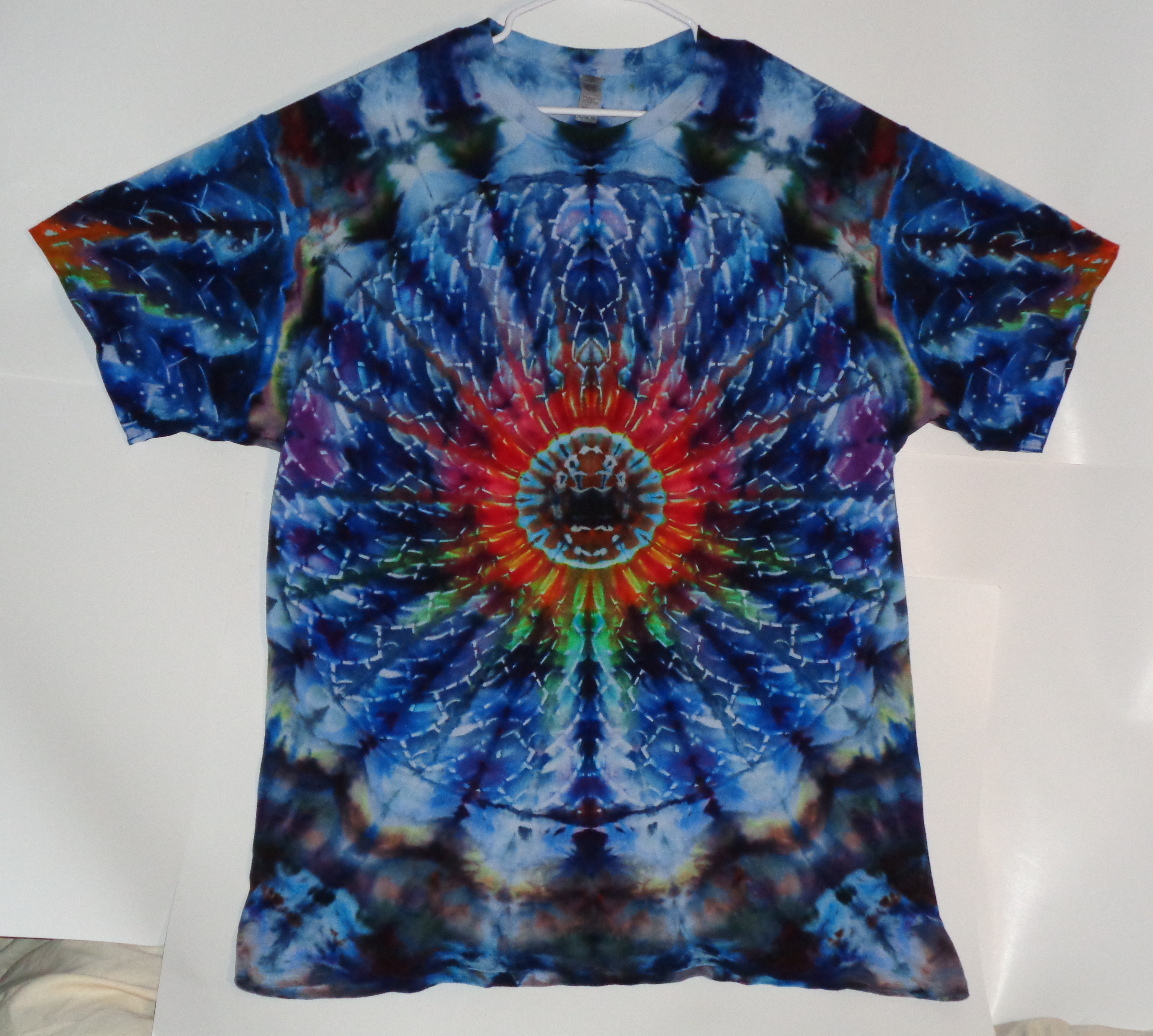 Gallaghersart dsc06688 from Tie Dyenied #49 XXL Mandala v1 (F,B) Mandala v2 (Arms) Tie Dye Shirt  - #49