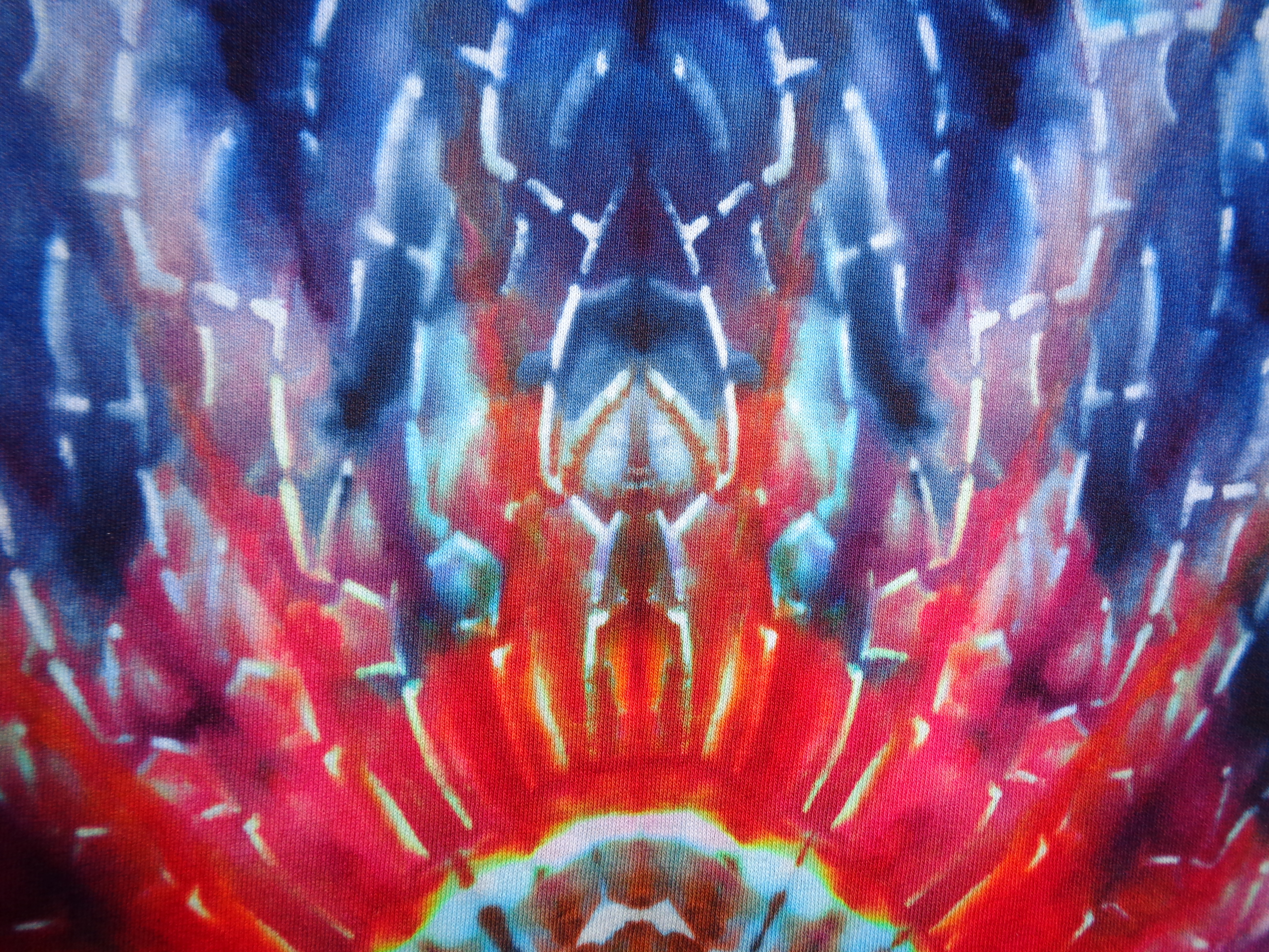 Gallaghersart dsc06697 from Tie Dyenied #49 XXL Mandala v1 (F,B) Mandala v2 (Arms) Tie Dye Shirt 