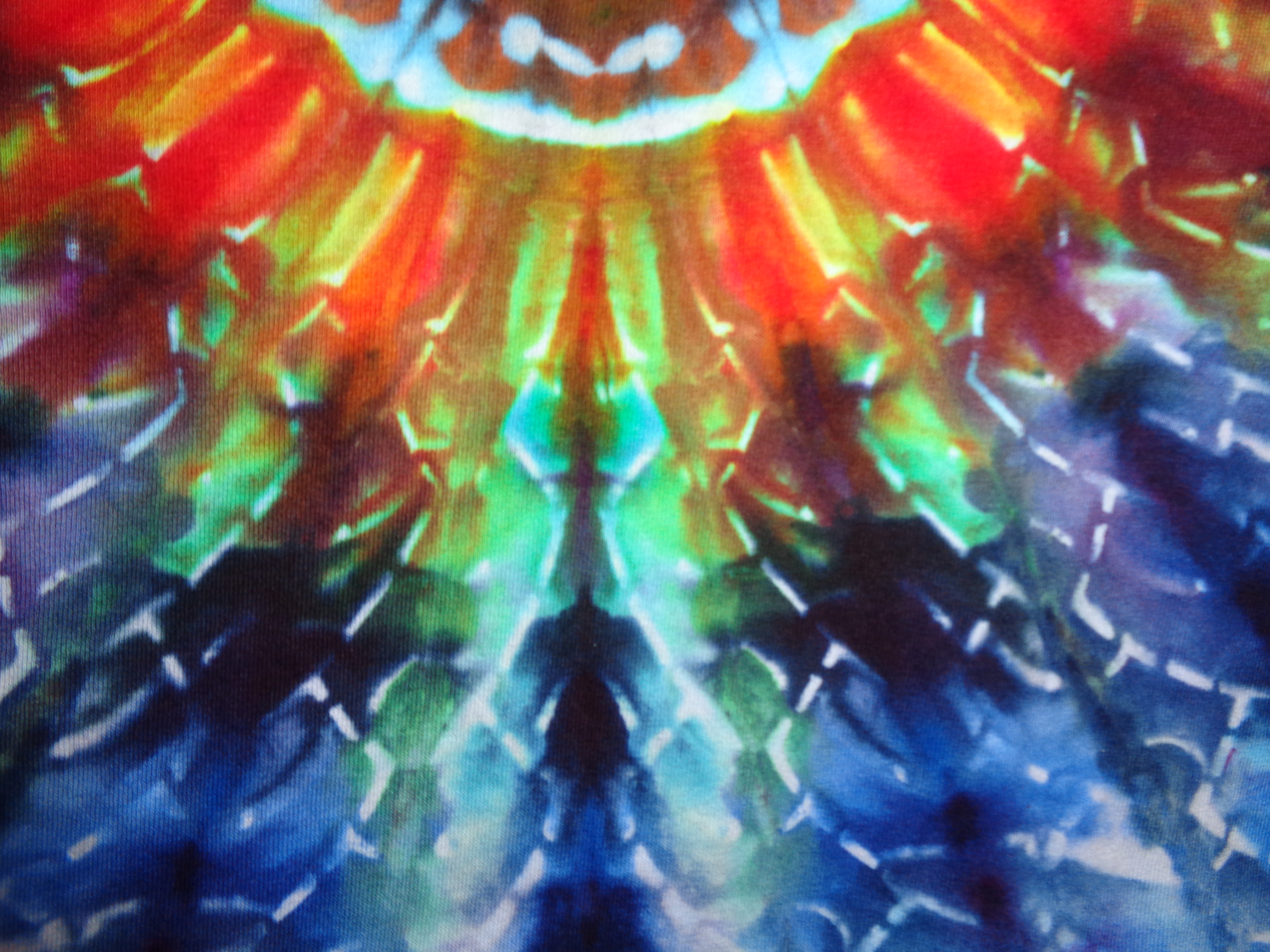 Gallaghersart dsc06698 from Tie Dyenied #49 XXL Mandala v1 (F,B) Mandala v2 (Arms) Tie Dye Shirt 