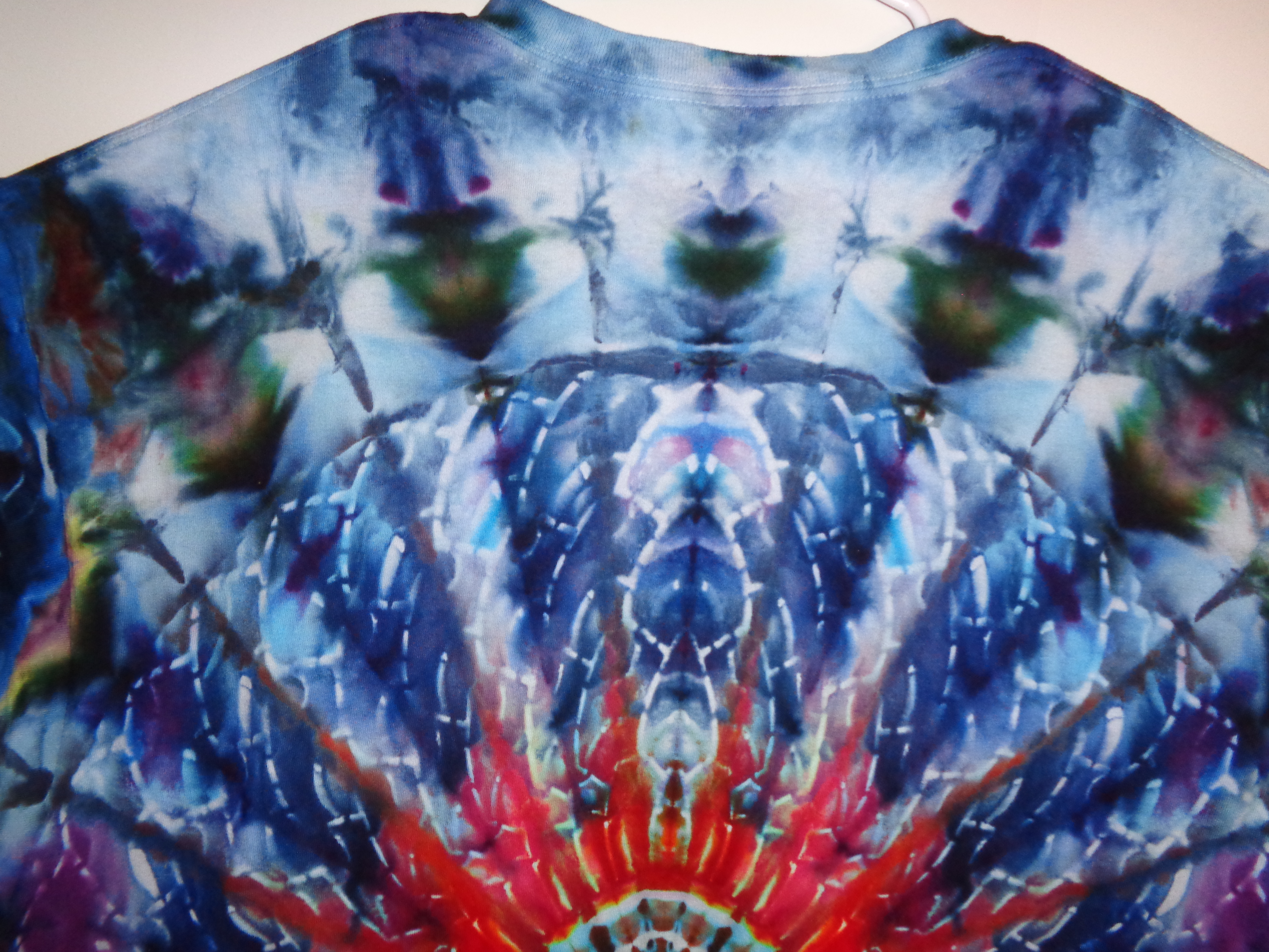 Gallaghersart dsc06700 from Tie Dyenied #49 XXL Mandala v1 (F,B) Mandala v2 (Arms) Tie Dye Shirt 