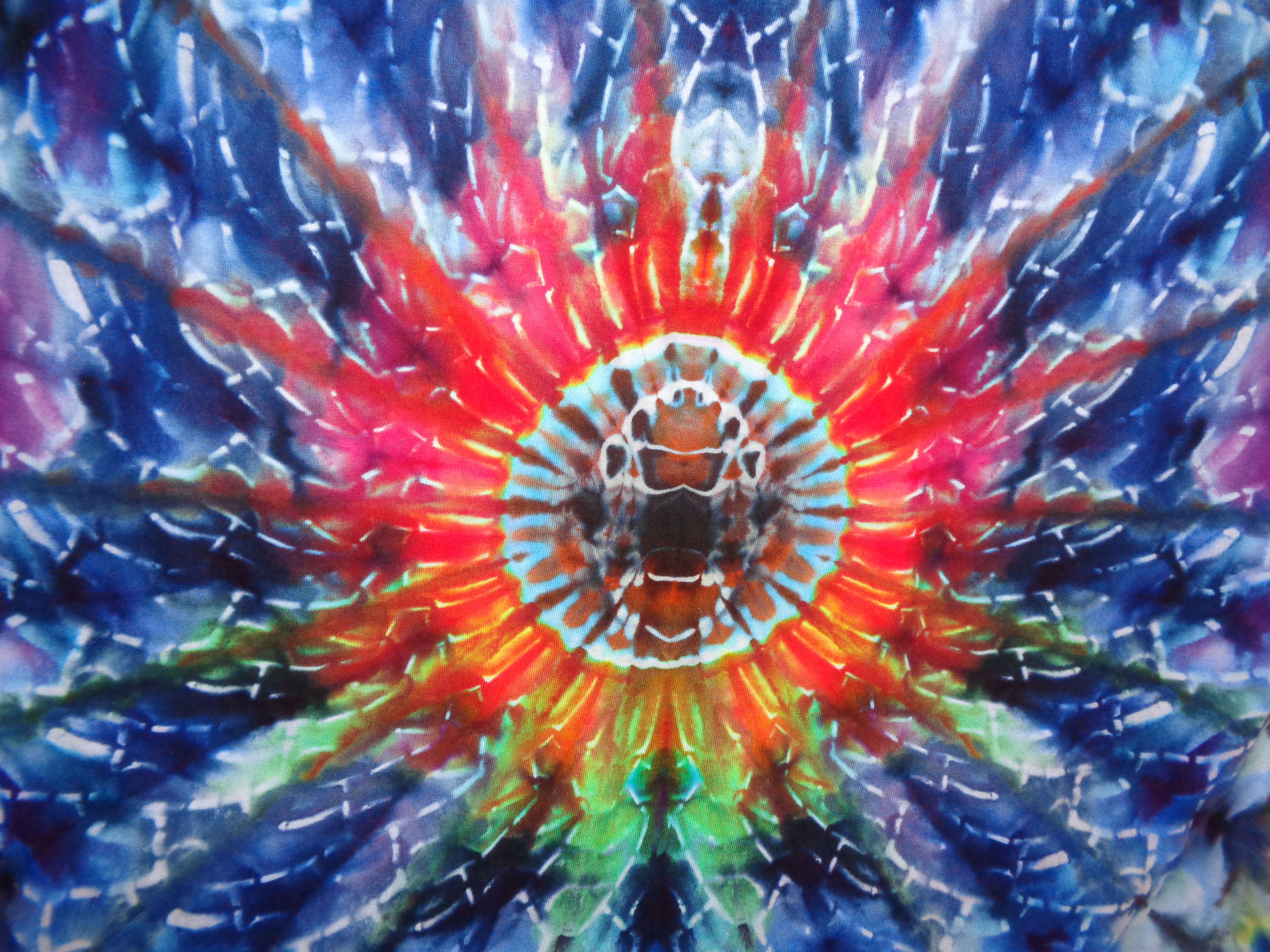 Gallaghersart dsc06702 from Tie Dyenied #49 XXL Mandala v1 (F,B) Mandala v2 (Arms) Tie Dye Shirt 
