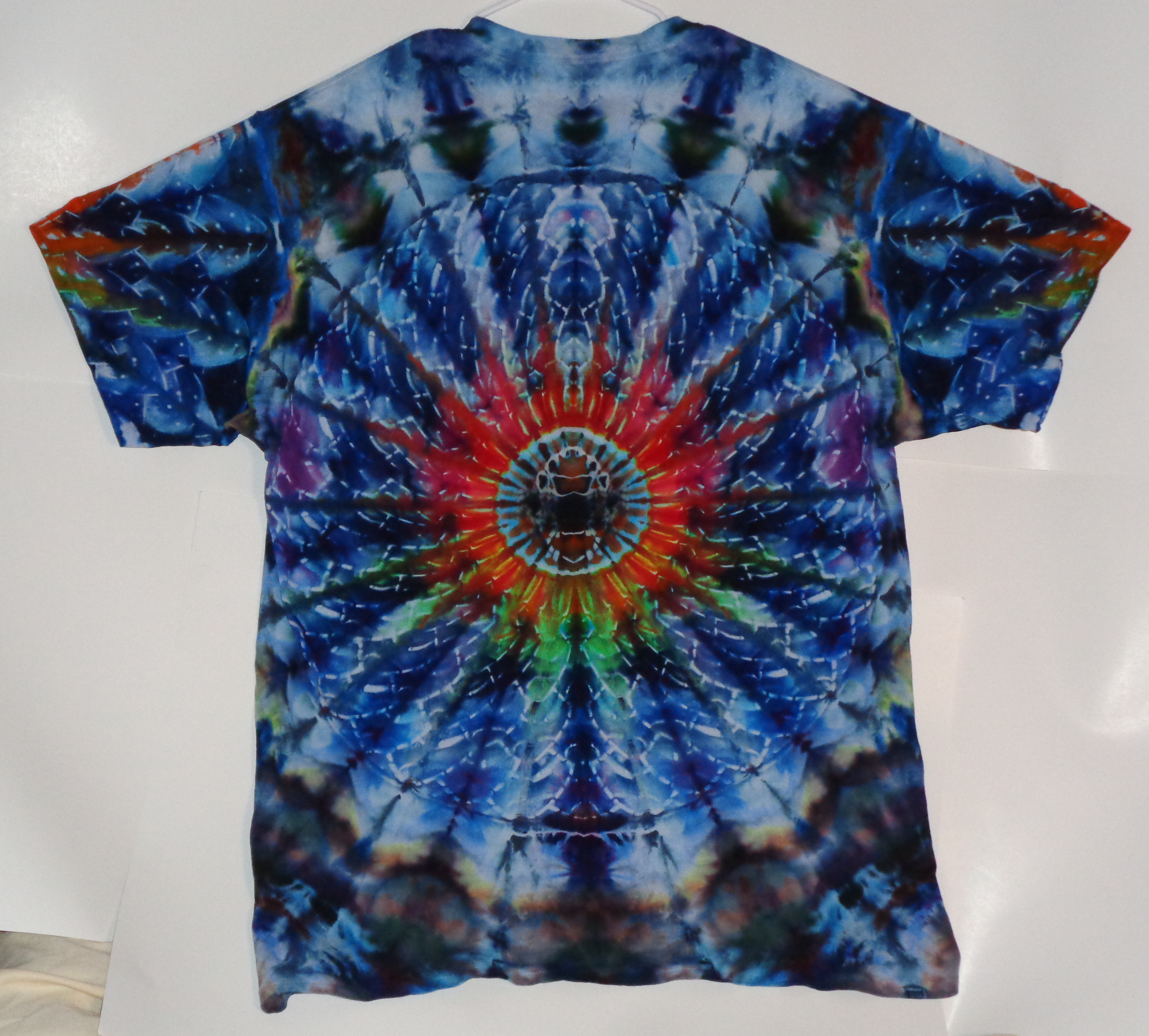 Gallaghersart dsc06705 from Tie Dyenied #49 XXL Mandala v1 (F,B) Mandala v2 (Arms) Tie Dye Shirt 