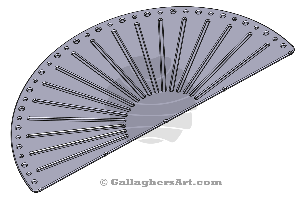 Gallaghersart deg 10 slot  from 3D Printable Parts for Dyer's 