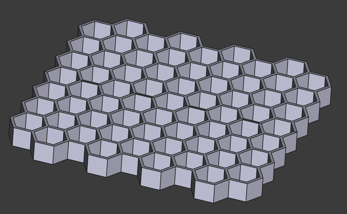 Gallaghersart hex flat from 3D Printable Parts for Dyer's  - Ver. #1.1
Flat Shape using slicer