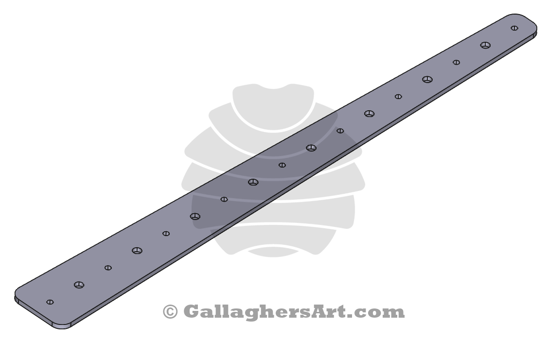 Gallaghersart ruler b  from 3D Printable Parts for Dyer's  - Ver. #1 