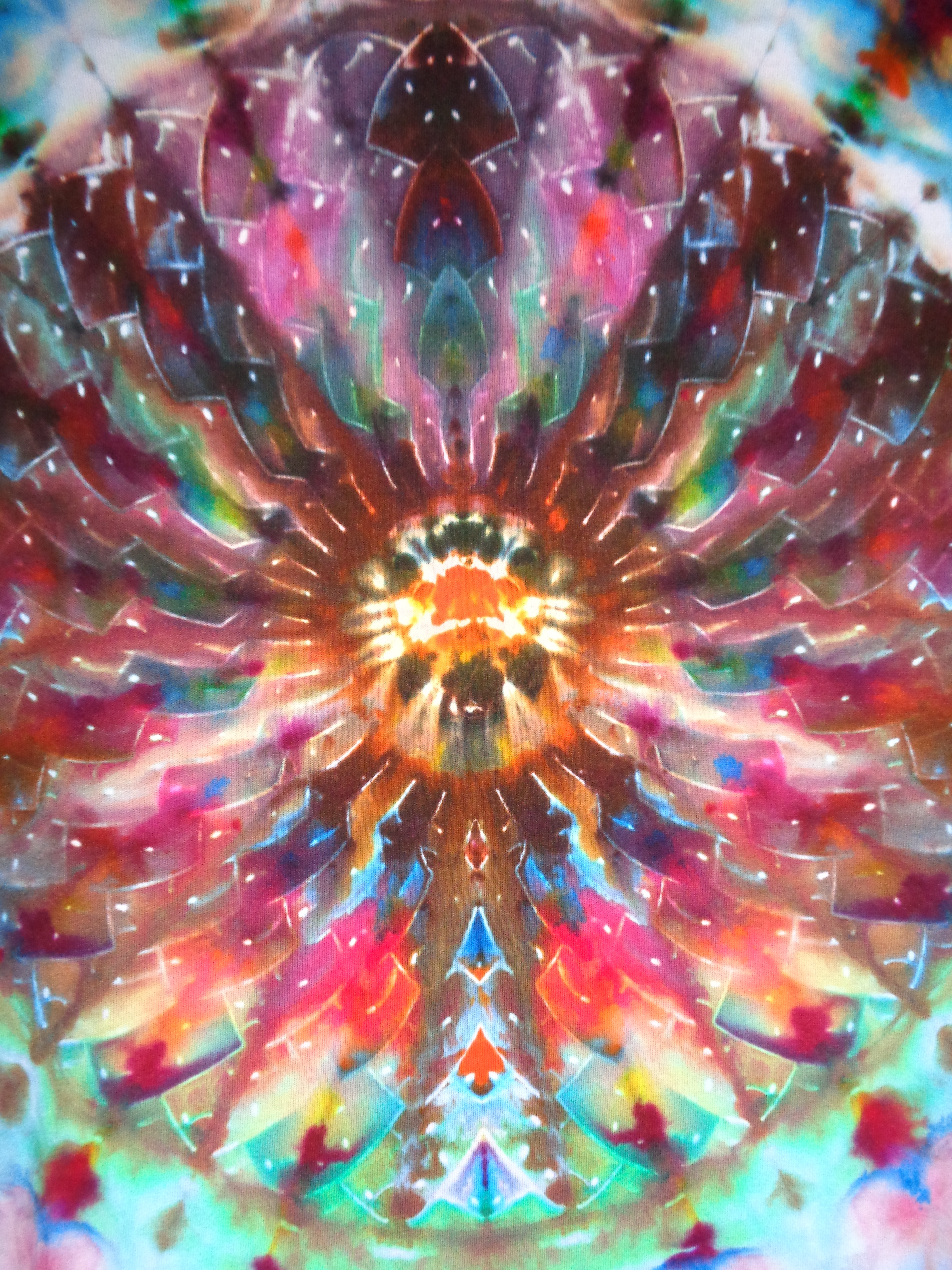Gallaghersart dsc06894 from Tie Dyenied #57 SM Dyenied ICE  Mandala v2 (mini ver) Tie Dye Shirt  - #57