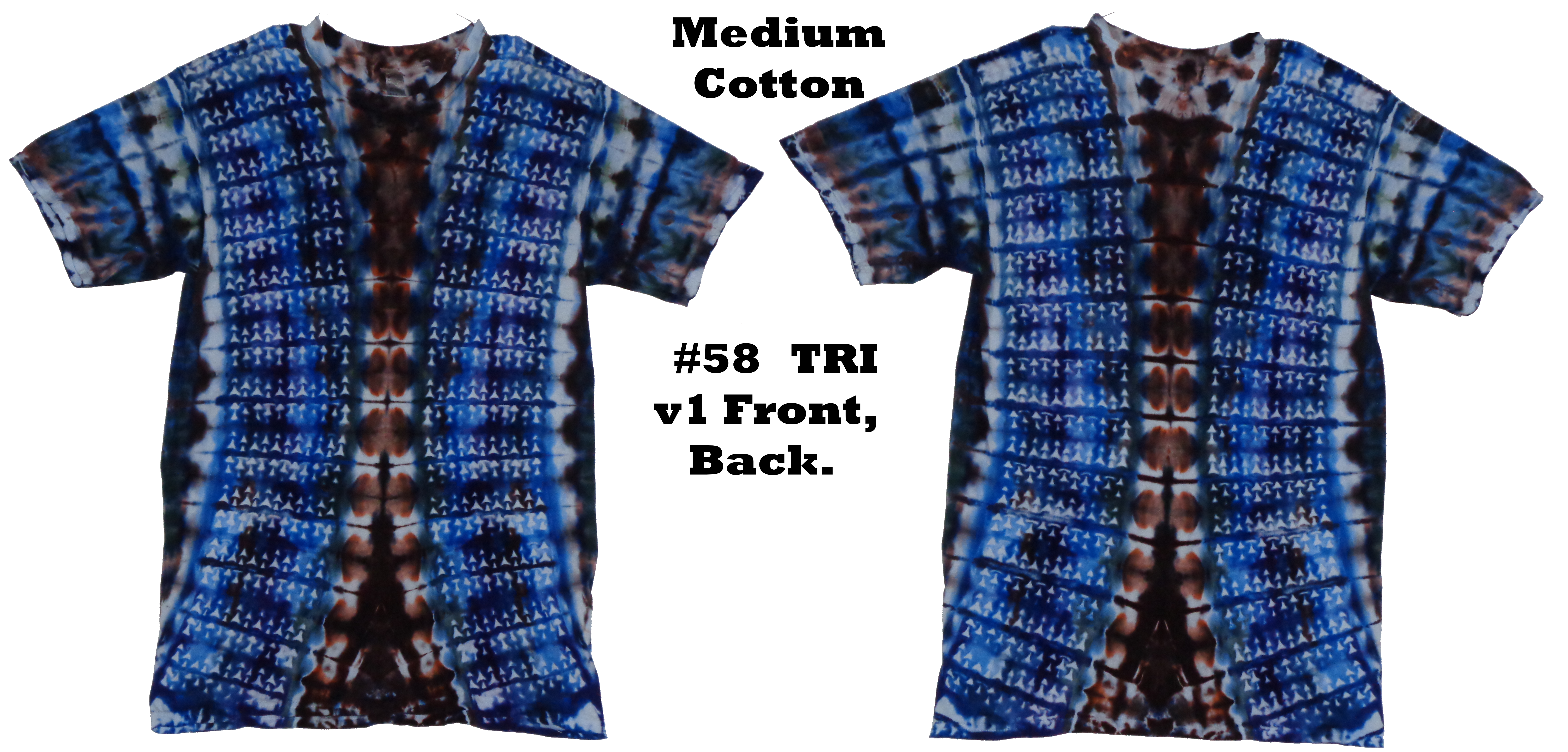 Gallaghersart 58 e from Tie Dyenied #58 Med Dyenied ICE TRI v1 Tie Dye Shirt  - #58 Medium