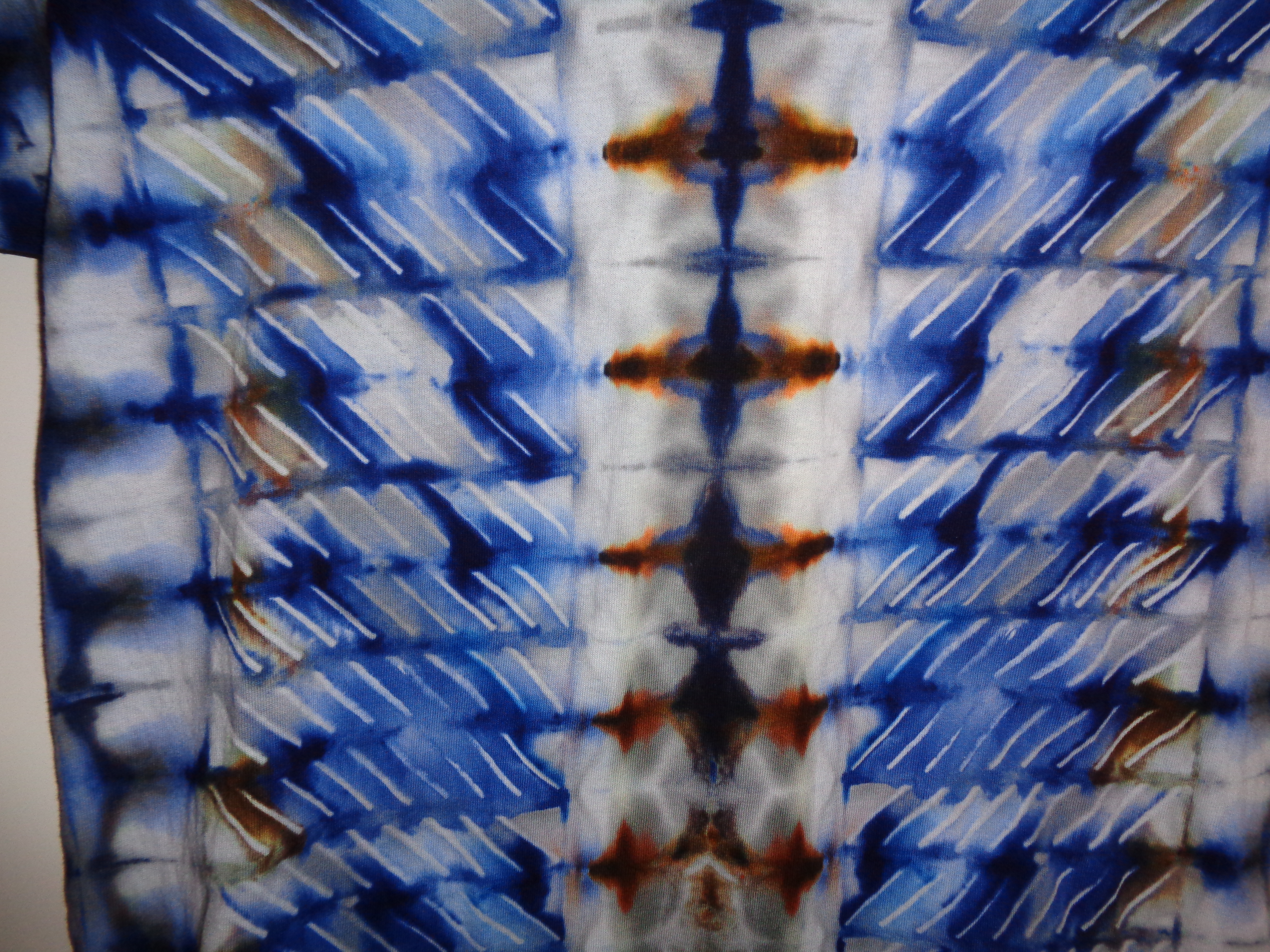 Gallaghersart dsc06959 from Tie Dyenied #59 Slots v1 Front and Back Medium Tie Dye Shirt  - #59
