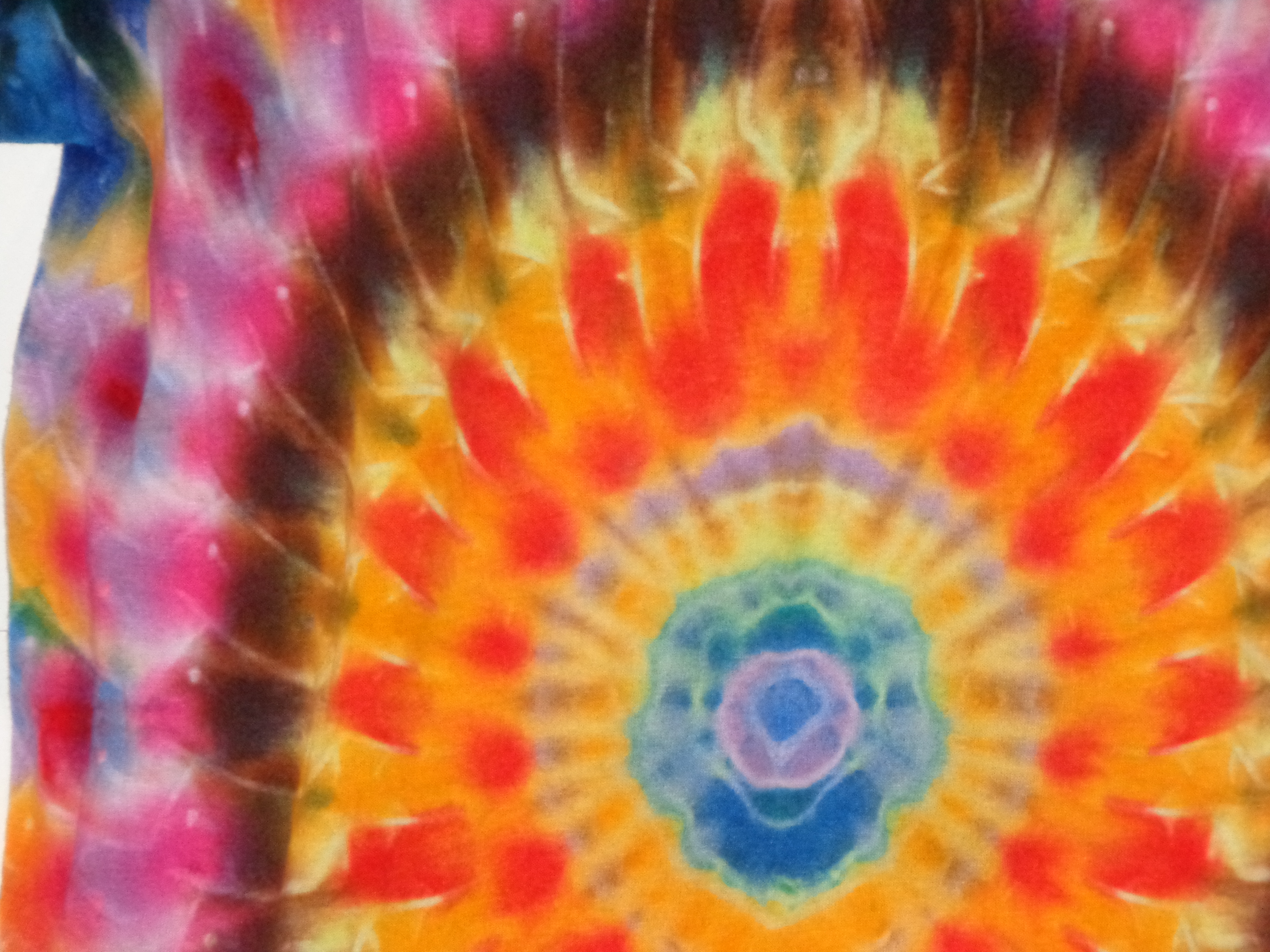 Gallaghersart dsc06513 from Tie Dyenied #46 Mandala v2 Liquid Tie Dye Shirt  - #46