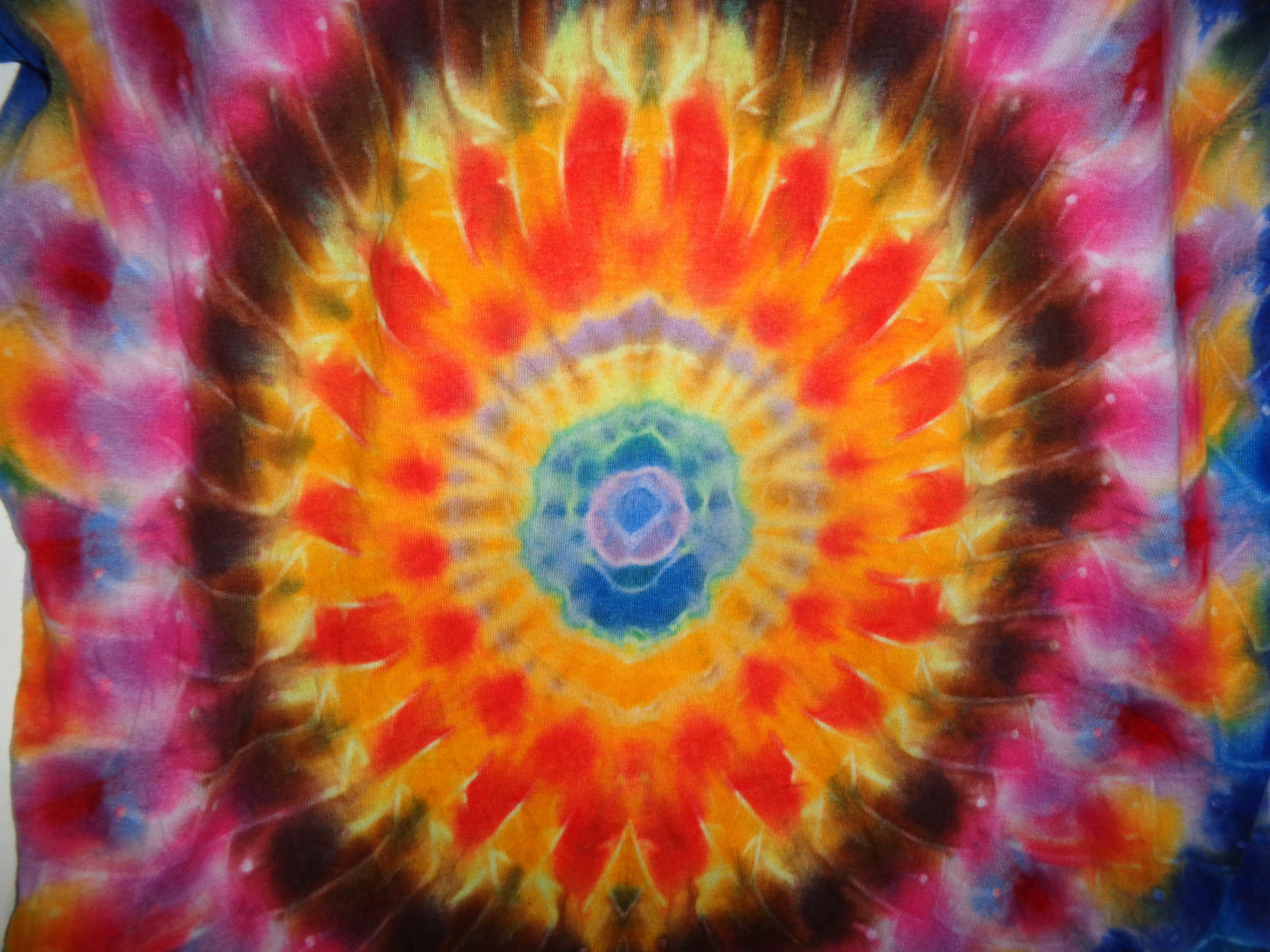 Gallaghersart dsc06517 from Tie Dyenied #46 Mandala v2 Liquid Tie Dye Shirt  - #46