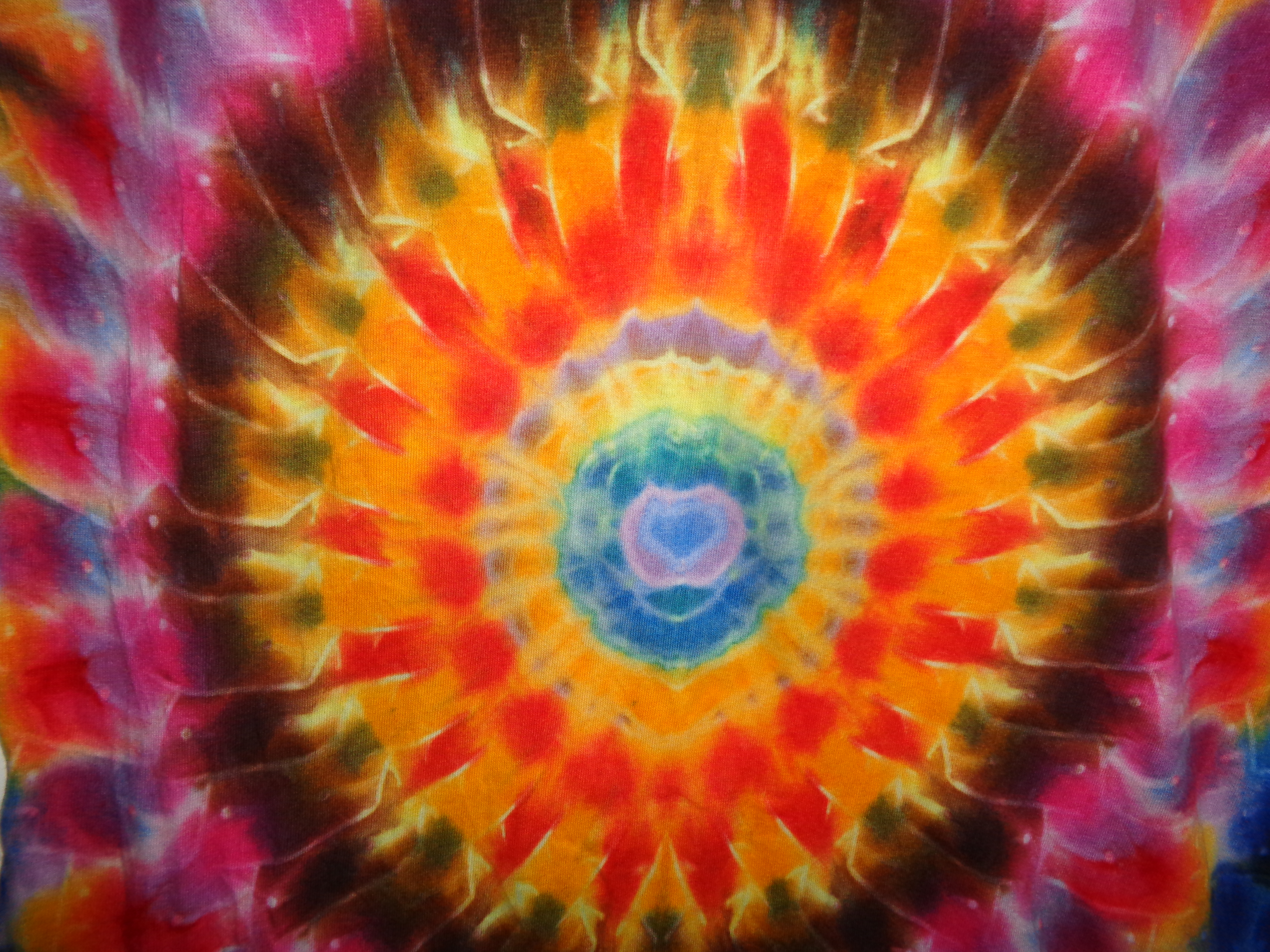 Gallaghersart dsc06525 from Tie Dyenied #46 Mandala v2 Liquid Tie Dye Shirt  - #46