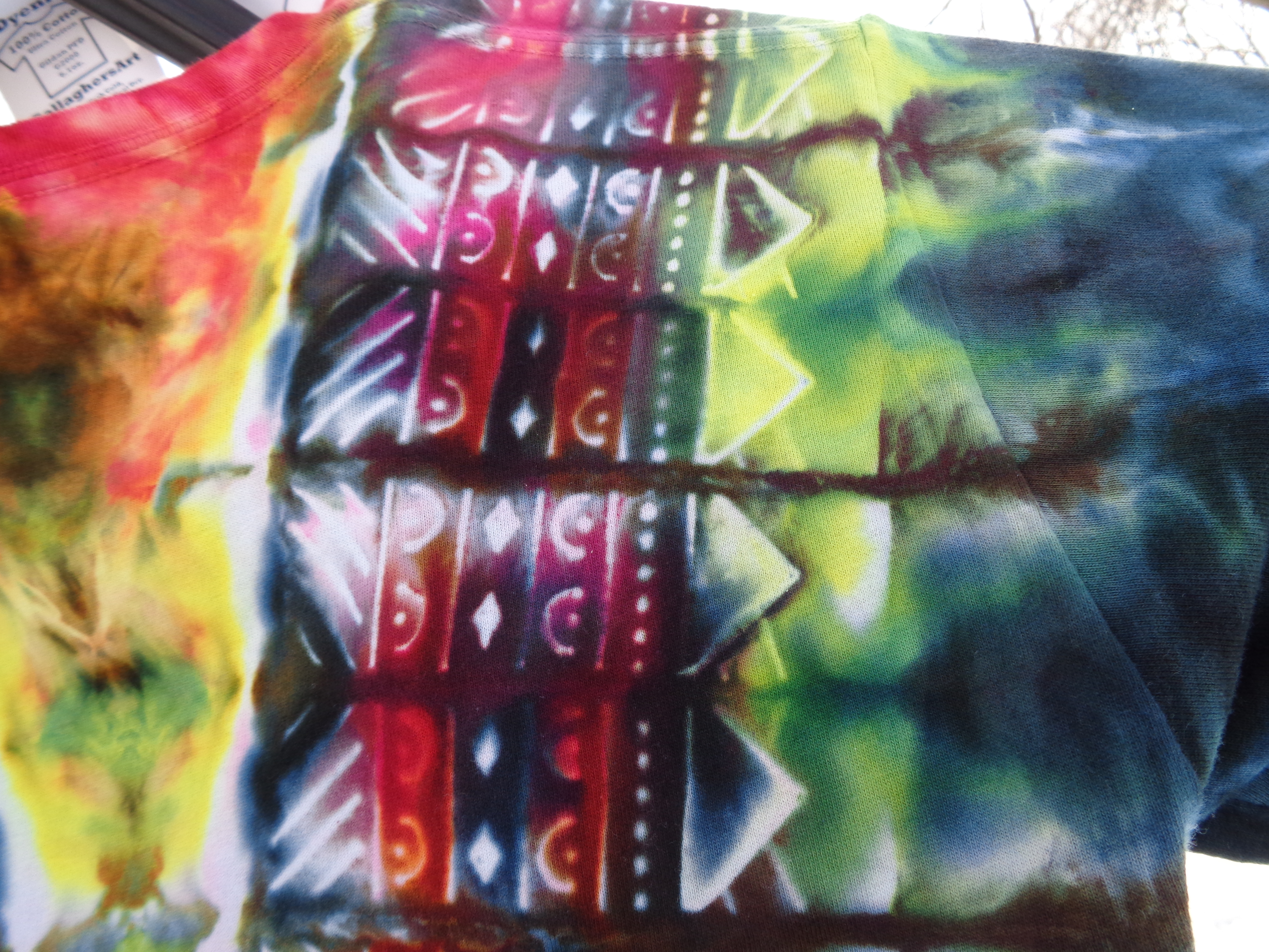 Gallaghersart dsc00277 from Tie Dyenied #65 Medium, Pattern A  Tie Dye, Gildan Ultra Cotton 6.1oz, PFD  - #65