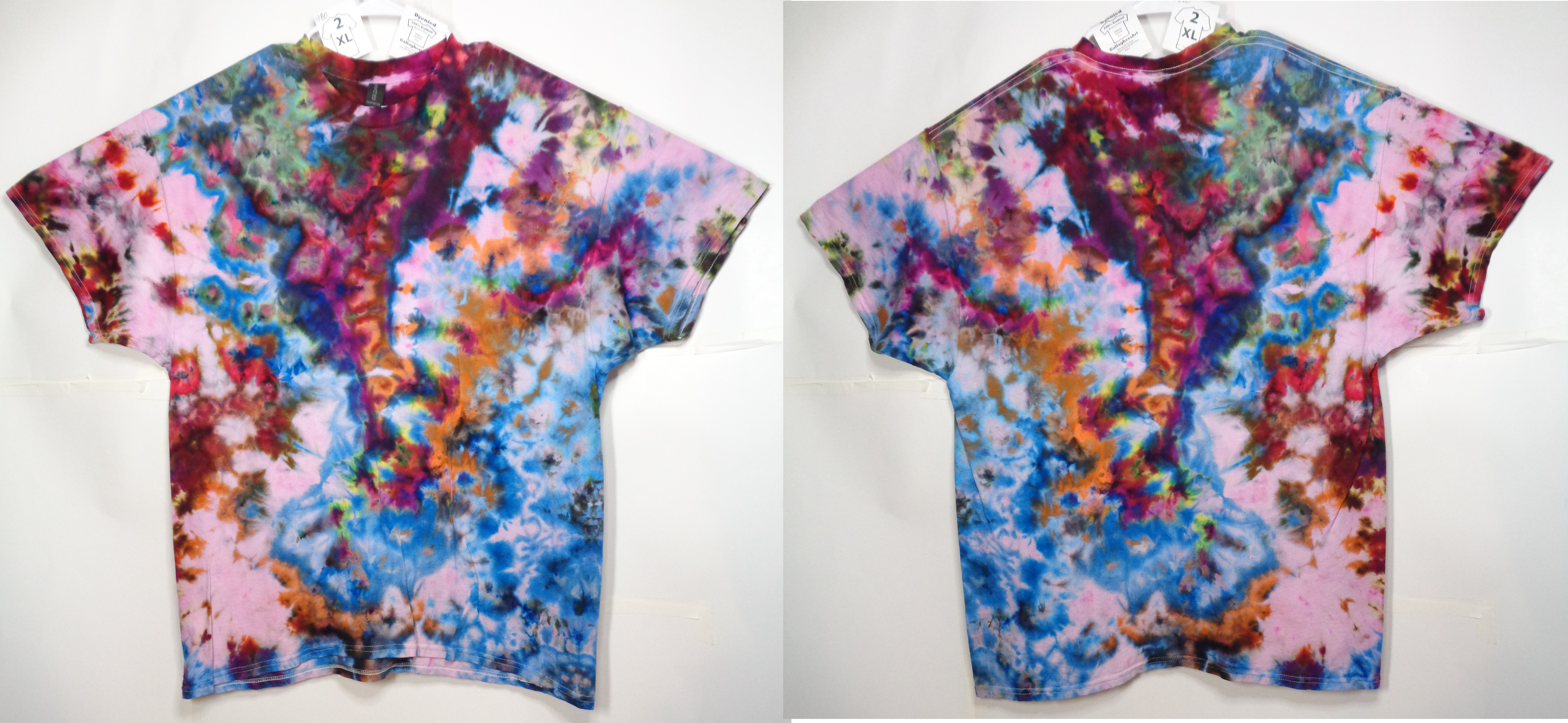 Gallaghersart 80 from Tie Dye #80 2XL Scrunch Gildan Heavy Cotton 5.3oz  - #80 2XL