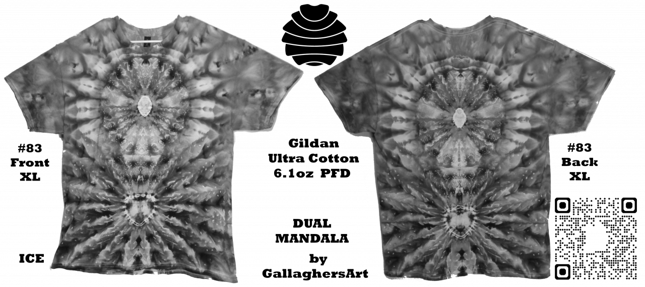 Gallaghersart 83 ga from Tie Dyenied #83 XL Dual Mandala, Gildan Ultra Cotton 6.1oz, PFD gallaghersart_83_ga.png  - #83 XL
