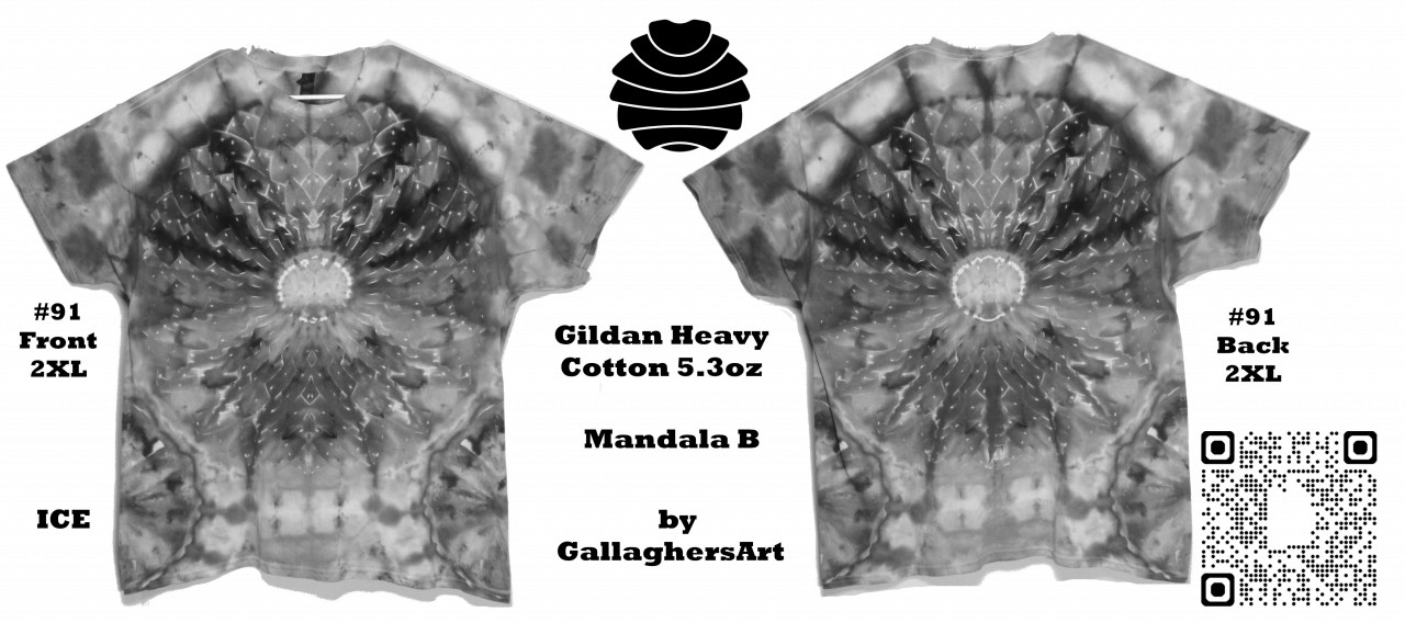 Gallaghersart 91 ga from Tie Dyenied #91 2XL Mandala, Gildan Heavy Cotton 5.3oz gallaghersart_91_ga.png  - #91 2XL