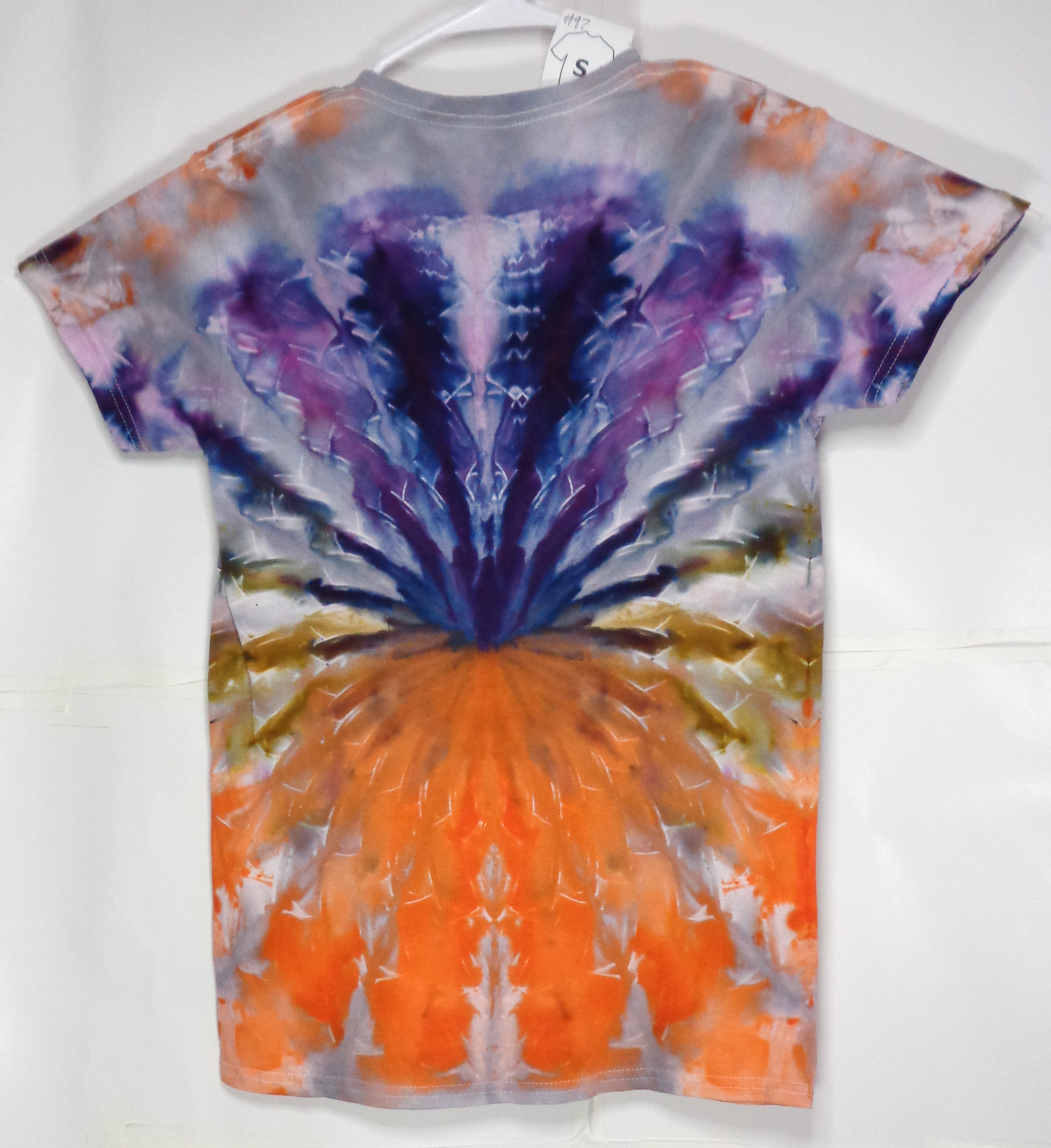 Gallaghersart 97 b from Tie Dyenied #97 S Mandala, Gildan Heavy Cotton 5.3oz  - #97