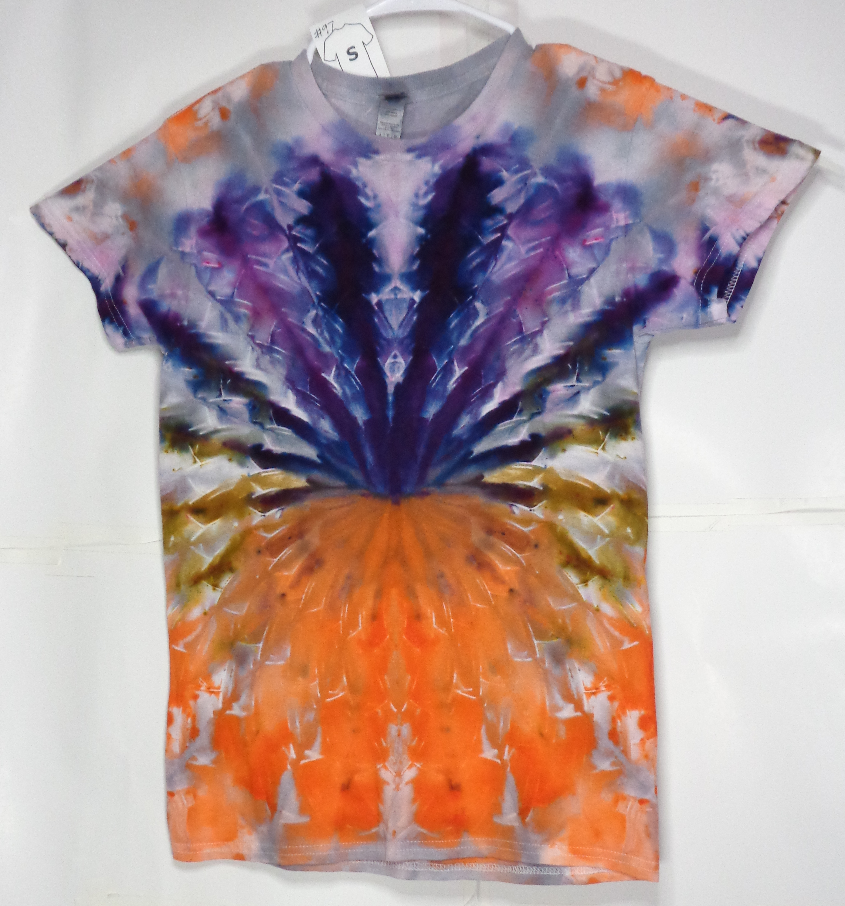 Gallaghersart 97 f from Tie Dyenied #97 S Mandala, Gildan Heavy Cotton 5.3oz  - #97