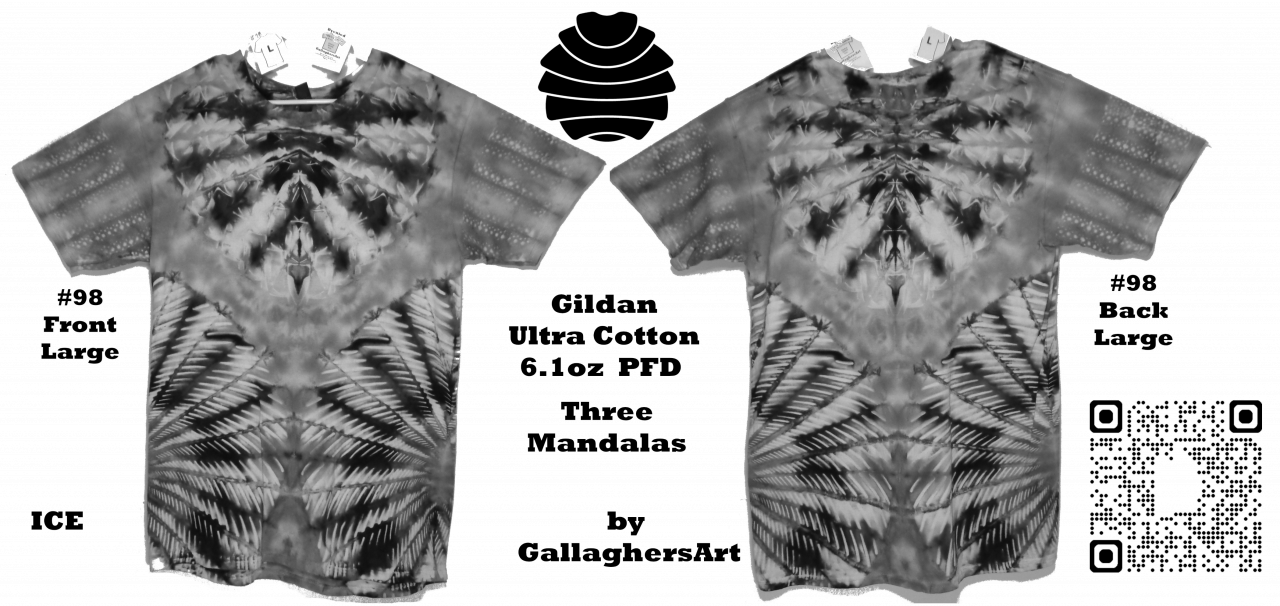 Gallaghersart 98 ga from Tie Dyenied #98 L Mandala x3, Dots, Gildan Ultra Cotton 6.1oz, PFD gallaghersart_98_ga.png  - #98 Large