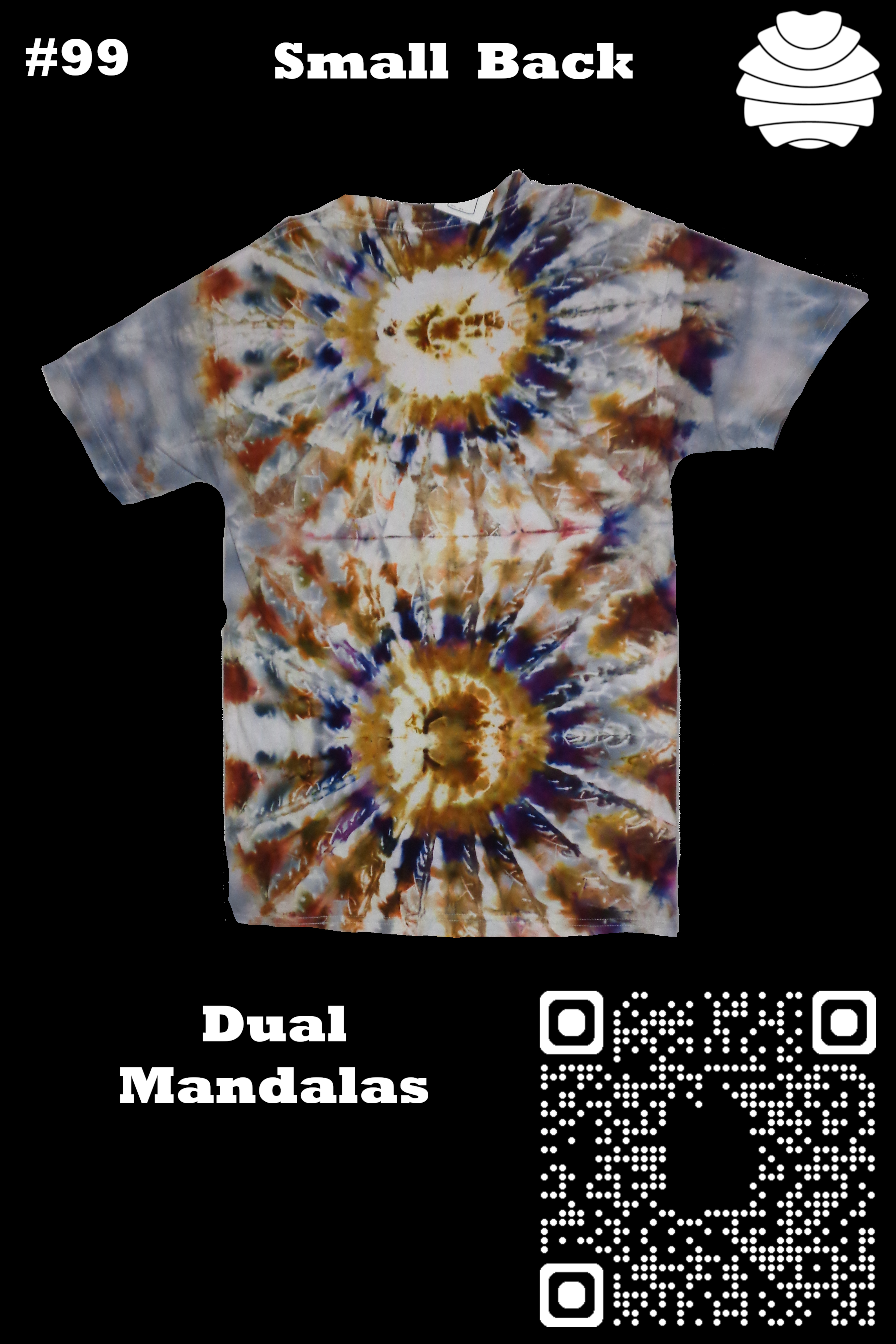 4x6 99 b from Tie Dyenied #99 Small Dual Mandala, Beefy T 4x6_99_b.png - #99 Small Dual Mandala, Beefy T