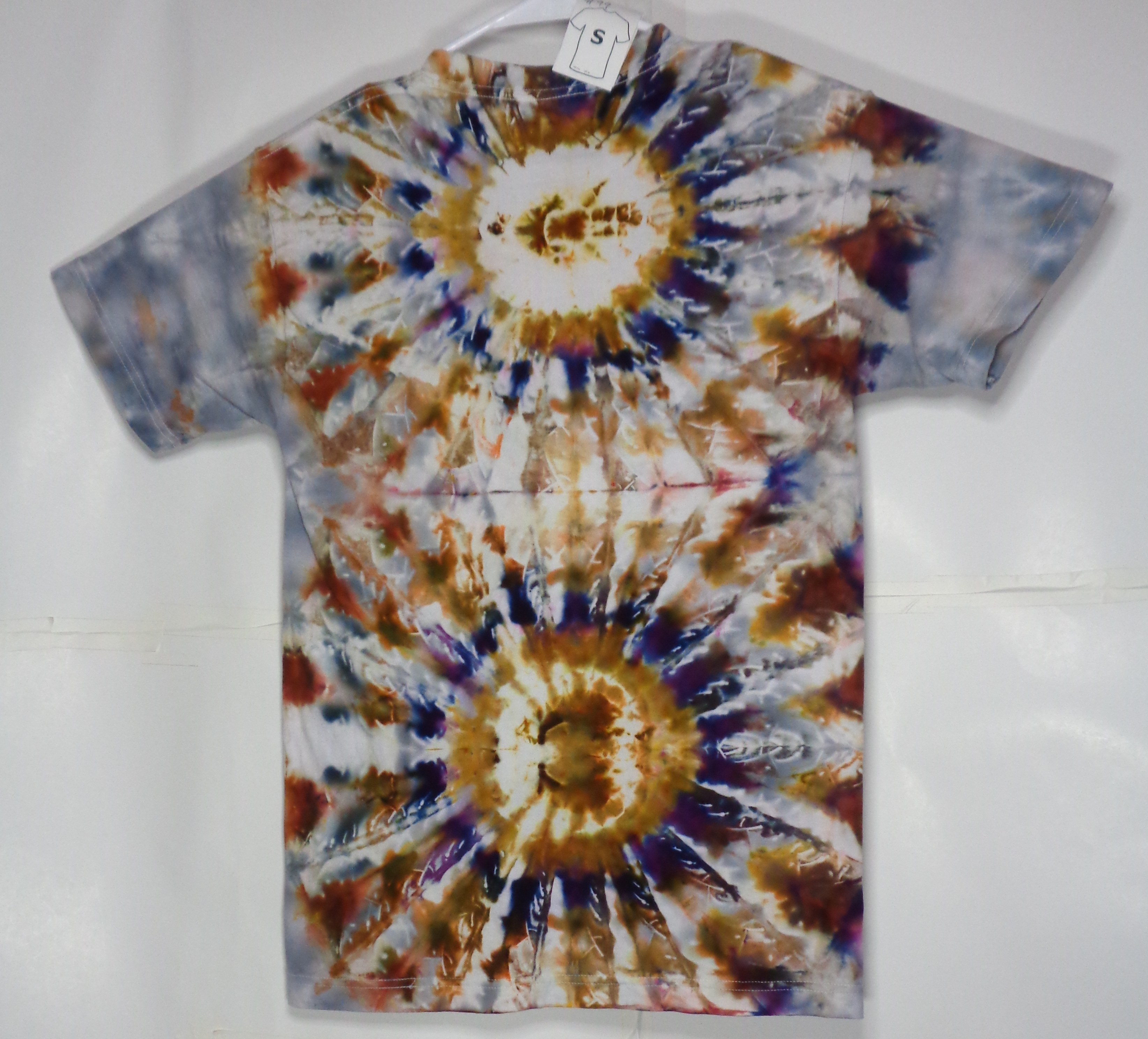 Gallaghersart 99 b from Tie Dyenied #99 Small Dual Mandala, Beefy T  - #99