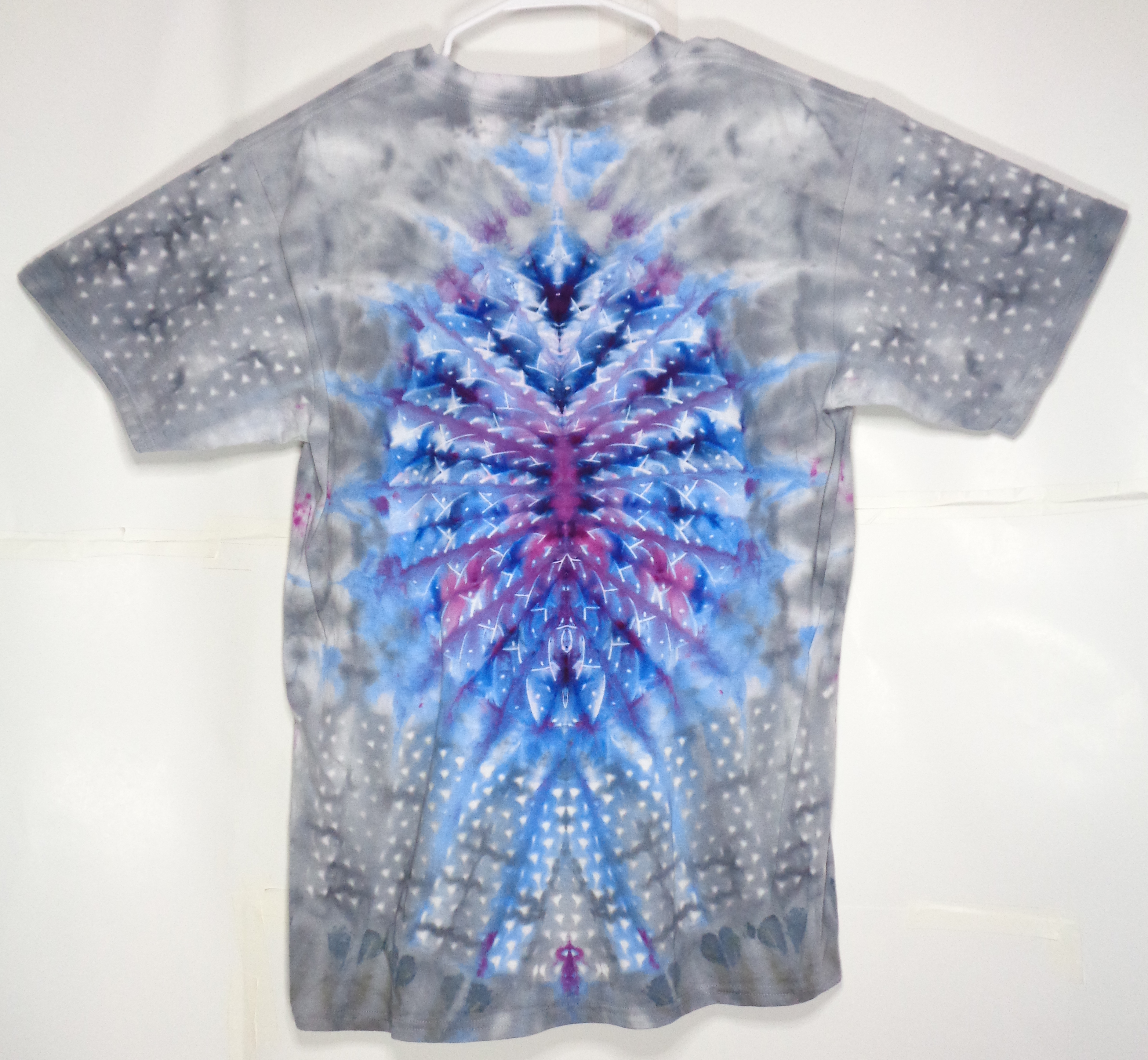 Gallaghersart 02 b from Tie Dyenied #102 L Mandala with Tri, Gildan Ultra Cotton 6.1oz, PFD  - #102