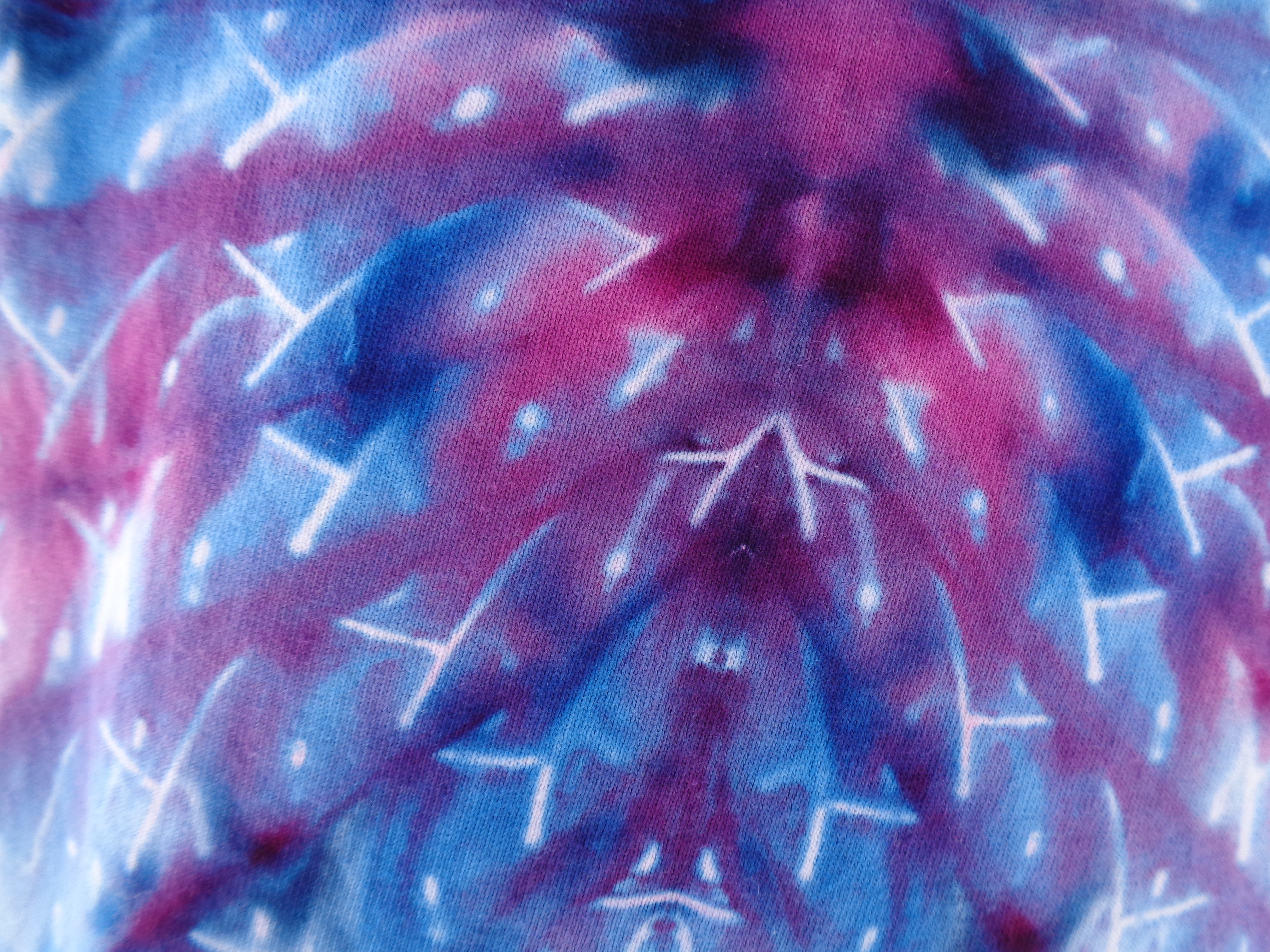 Gallaghersart dsc00194 from Tie Dyenied #102 L Mandala with Tri, Gildan Ultra Cotton 6.1oz, PFD  - #102