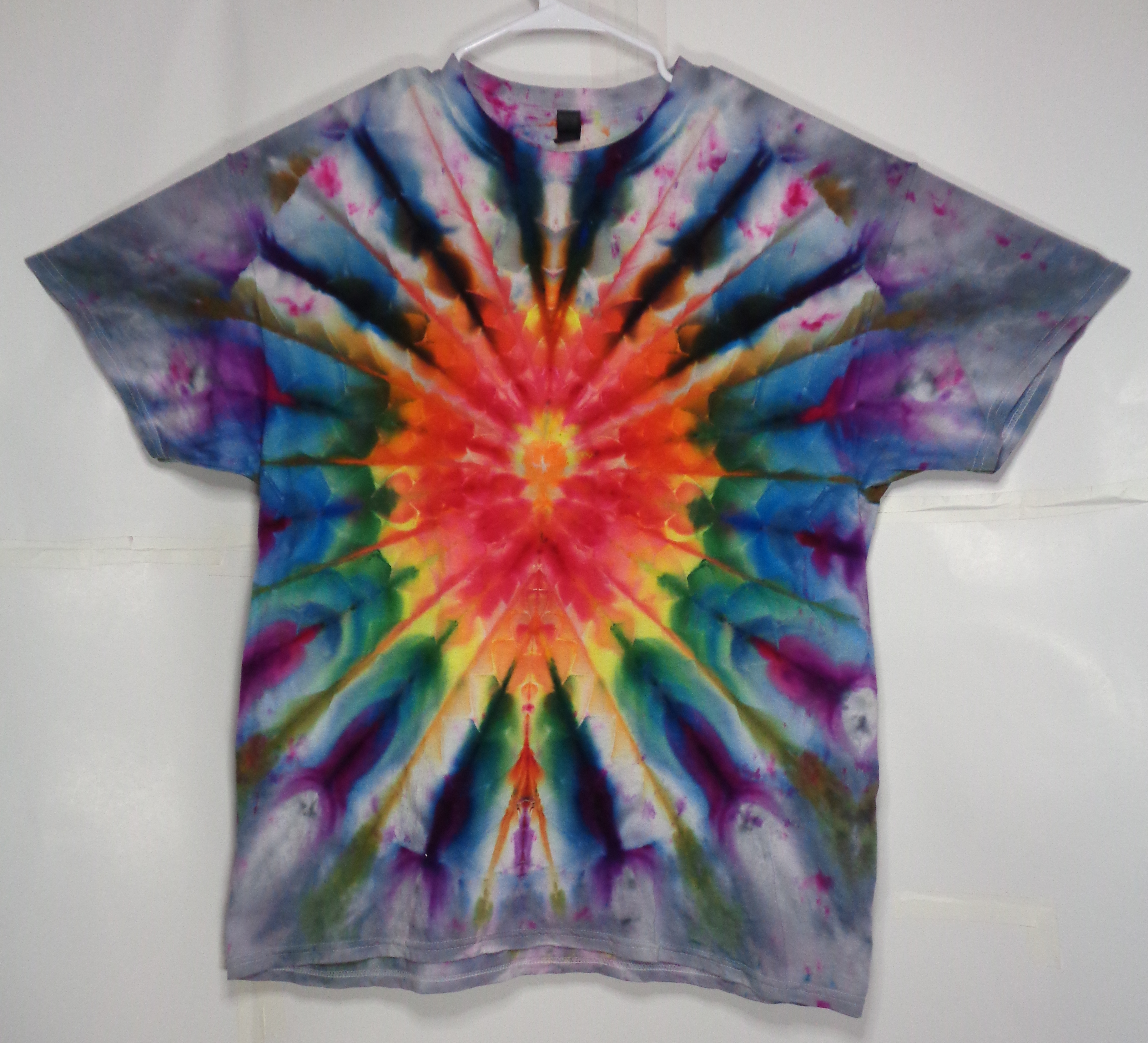 Gallaghersart 103 f from Tie Dyenied #103 XL Mandala, Gildan Heavy Cotton 5.3oz  - #103