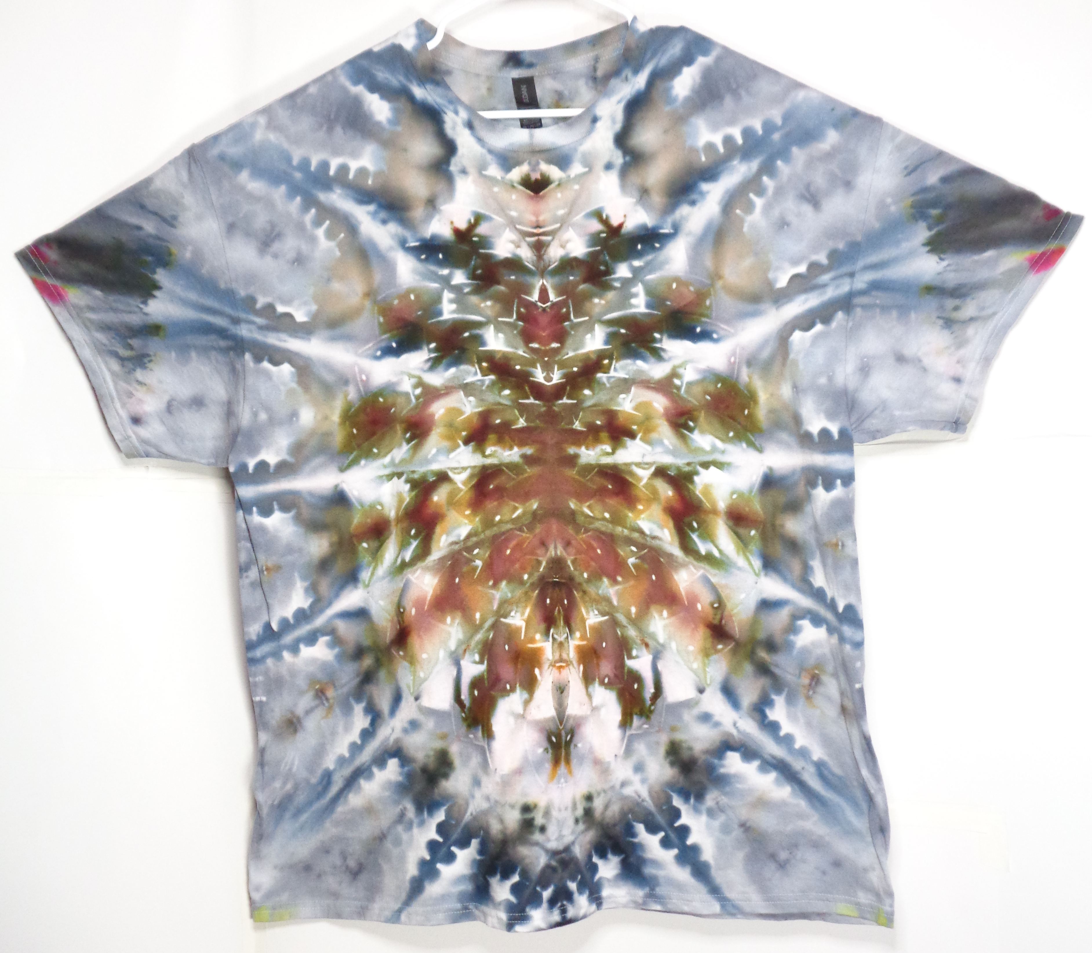 Gallaghersart 104 f from Tie Dyenied #104 2XL Mandala with Hive, Gildan Heavy Cotton 5.3oz  - #104