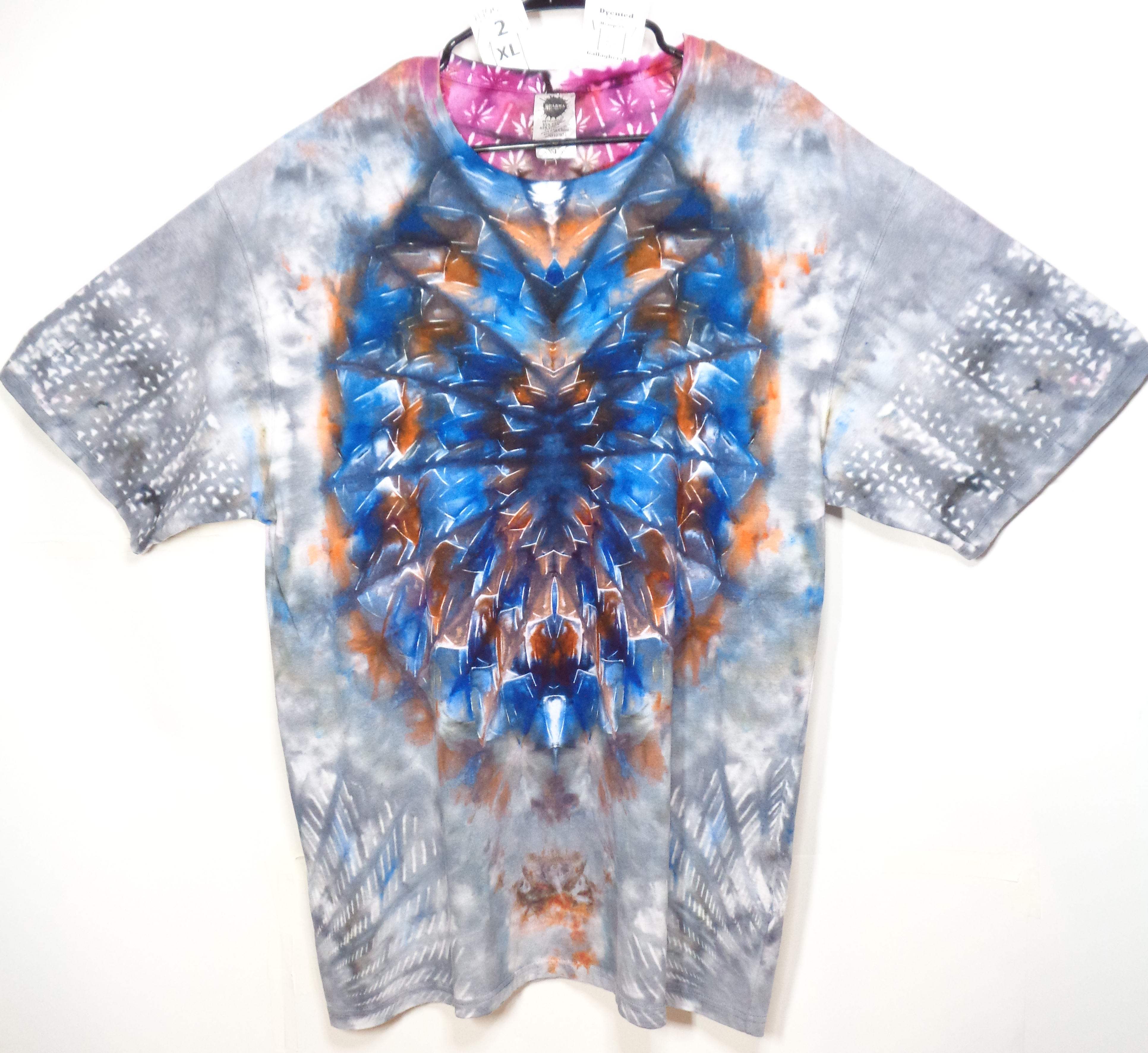 Gallaghersart dsc07417 from Tie Dyenied #106 2XL Mandala v4 (F), Sativa (B), TRI and Slots, Hemp 7.5 oz  - #106