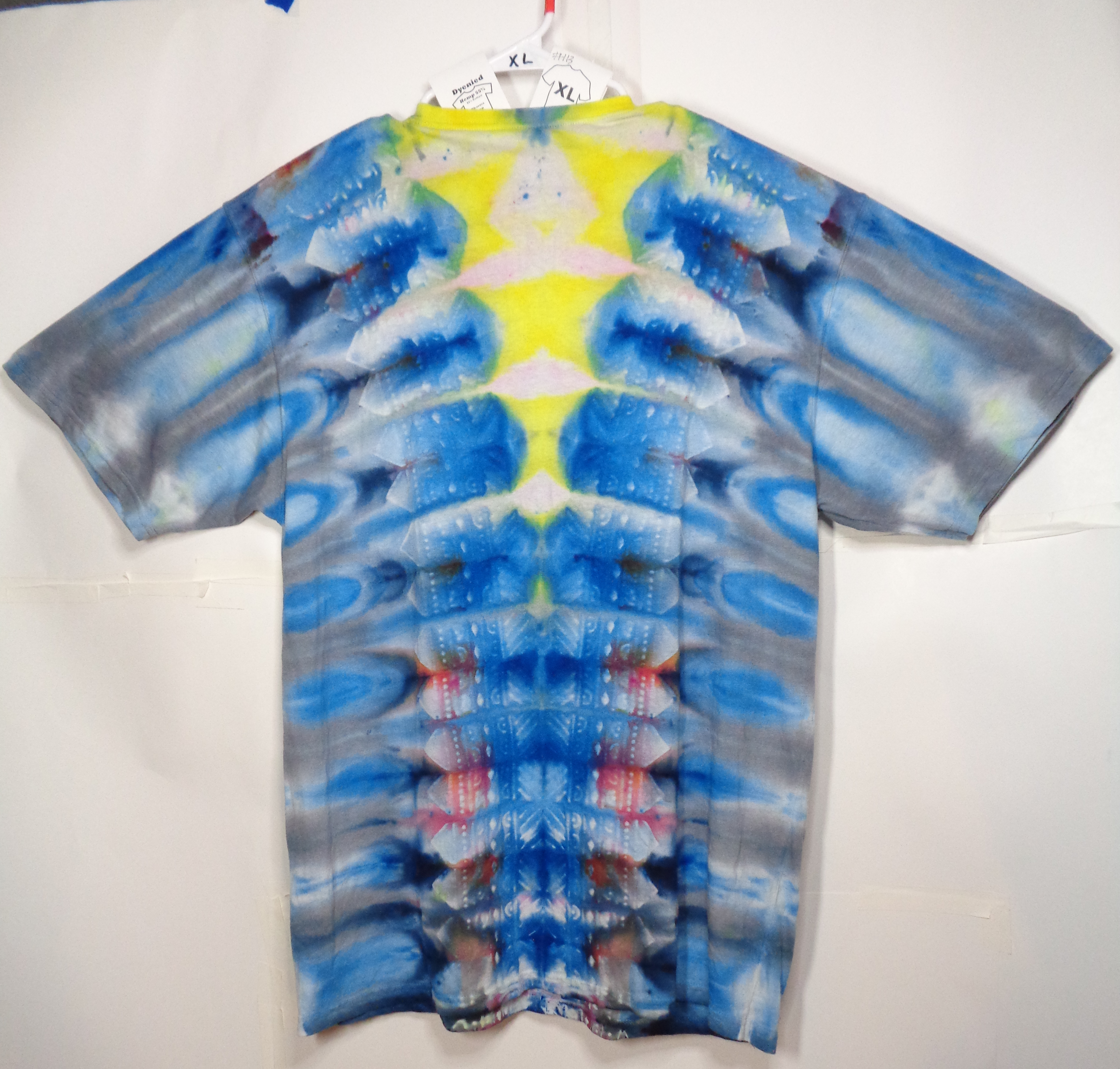 Gallaghersart dsc07433 from Tie Dyenied #113 XL Pattern A. Hemp and Organic Cotton 7.5 oz T-Shirt  - #113
