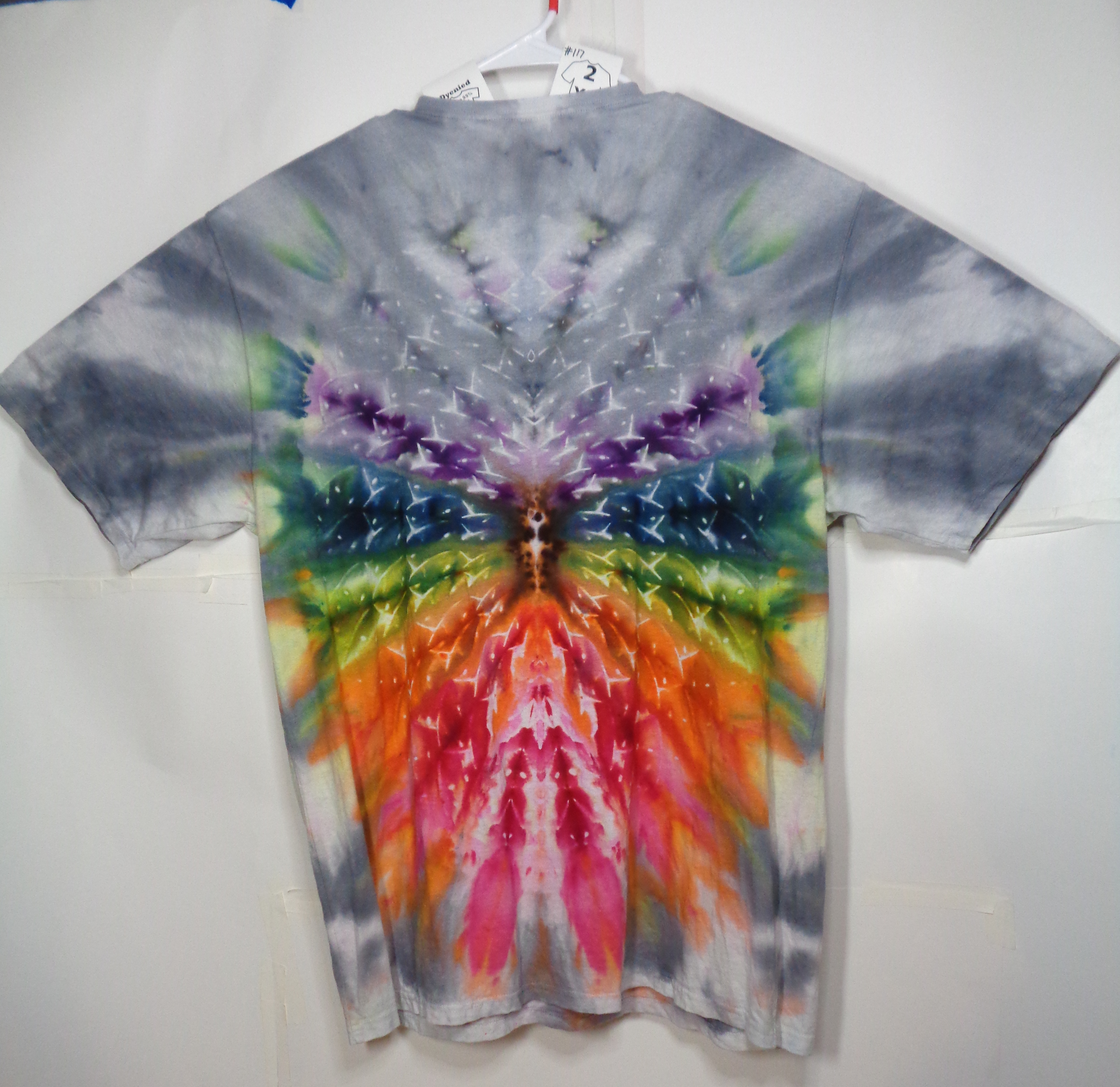 Gallaghersart dsc07443 from Tie Dyenied #117 2XL  Mandala Hemp and Organic Cotton 7.5 oz T-Shirt   - #117