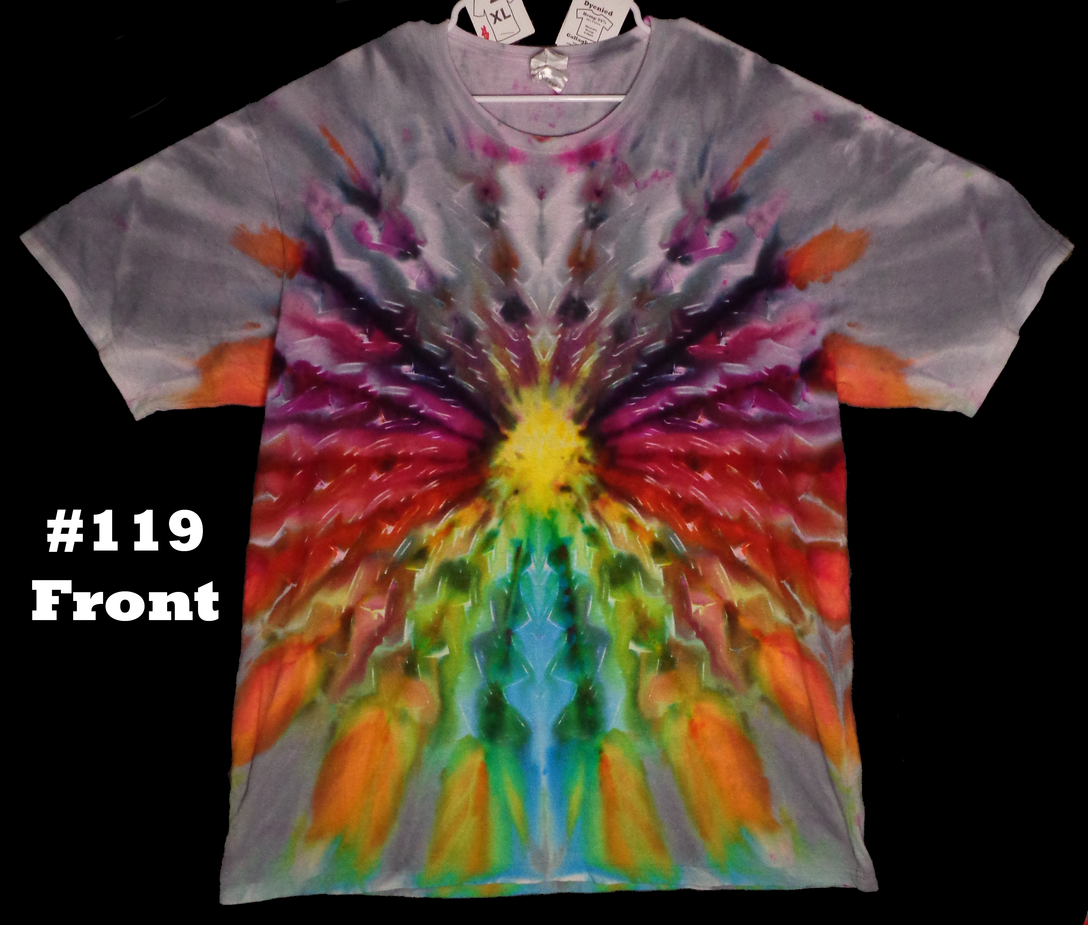 Gallaghersart dsc00063 from Tie Dyenied #119 2XL Mandala Hemp and Organic Ringspun Cotton 7.5 oz T-Shirt  - #119