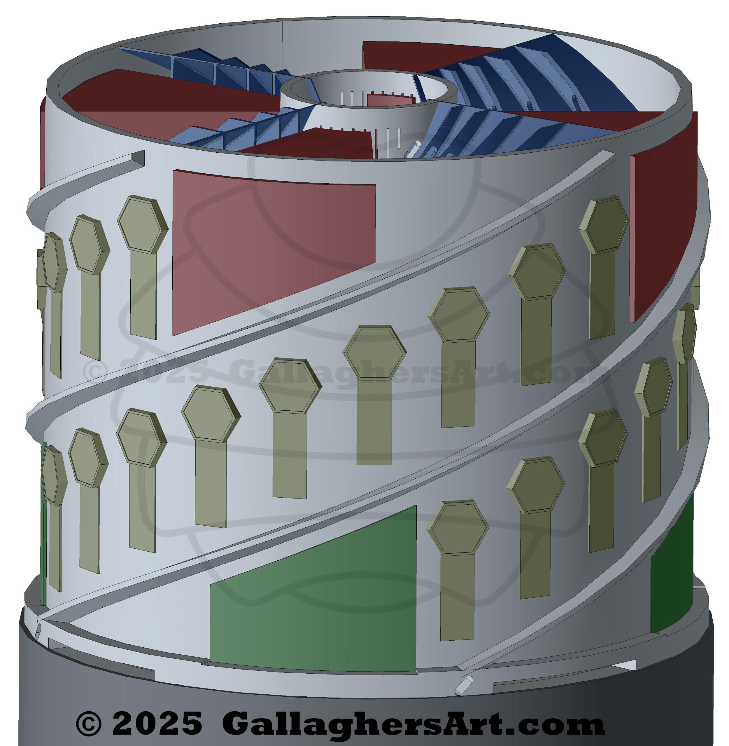 Gallaghersart bhive b47 04sm from Beehives 2025 