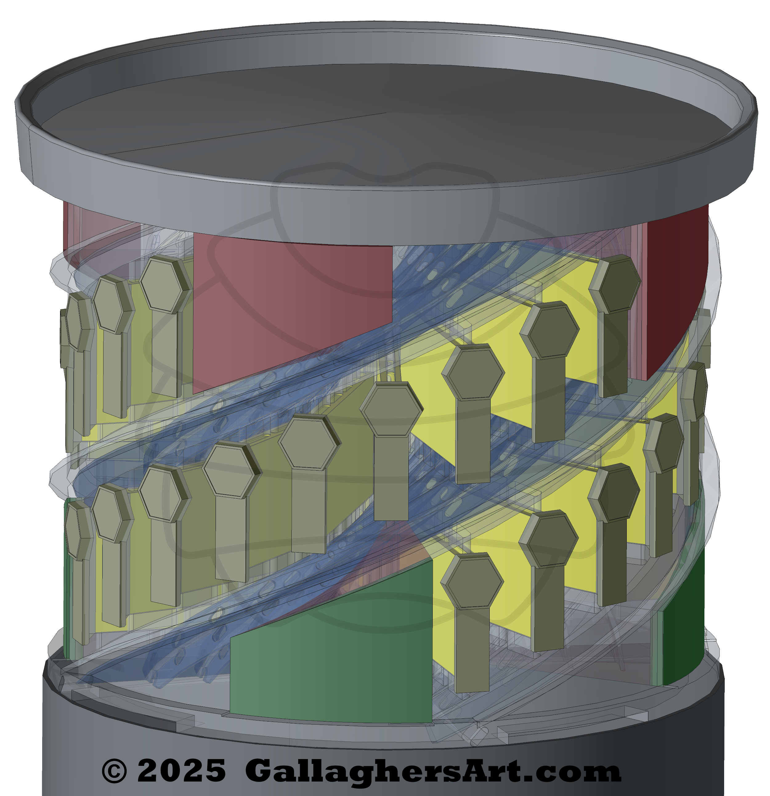 Gallaghersart bhive b47 12sm from Beehives 2025 