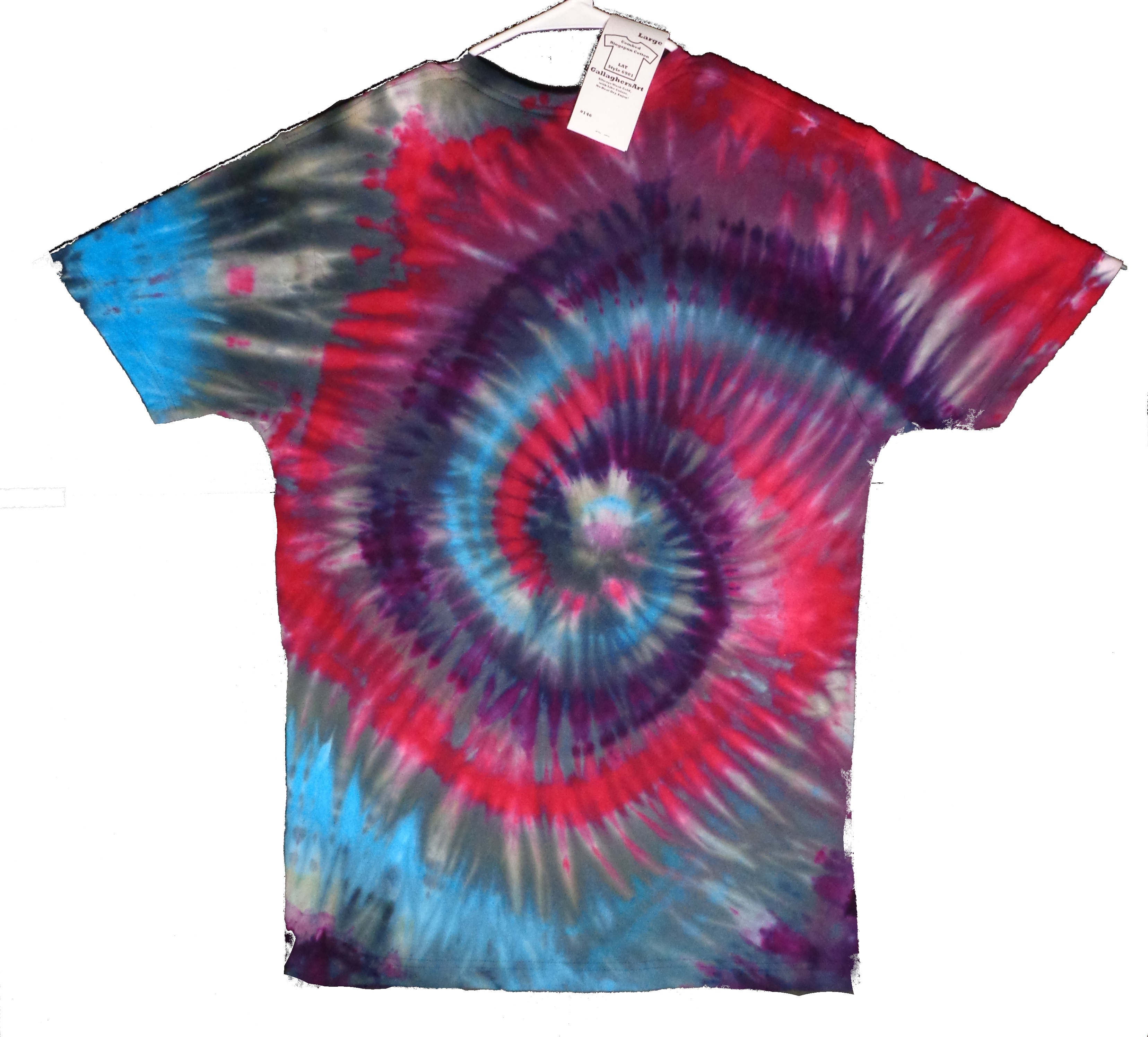 Gallaghersart 146 b from Tie Dyenied #146 L Spiral  - #146