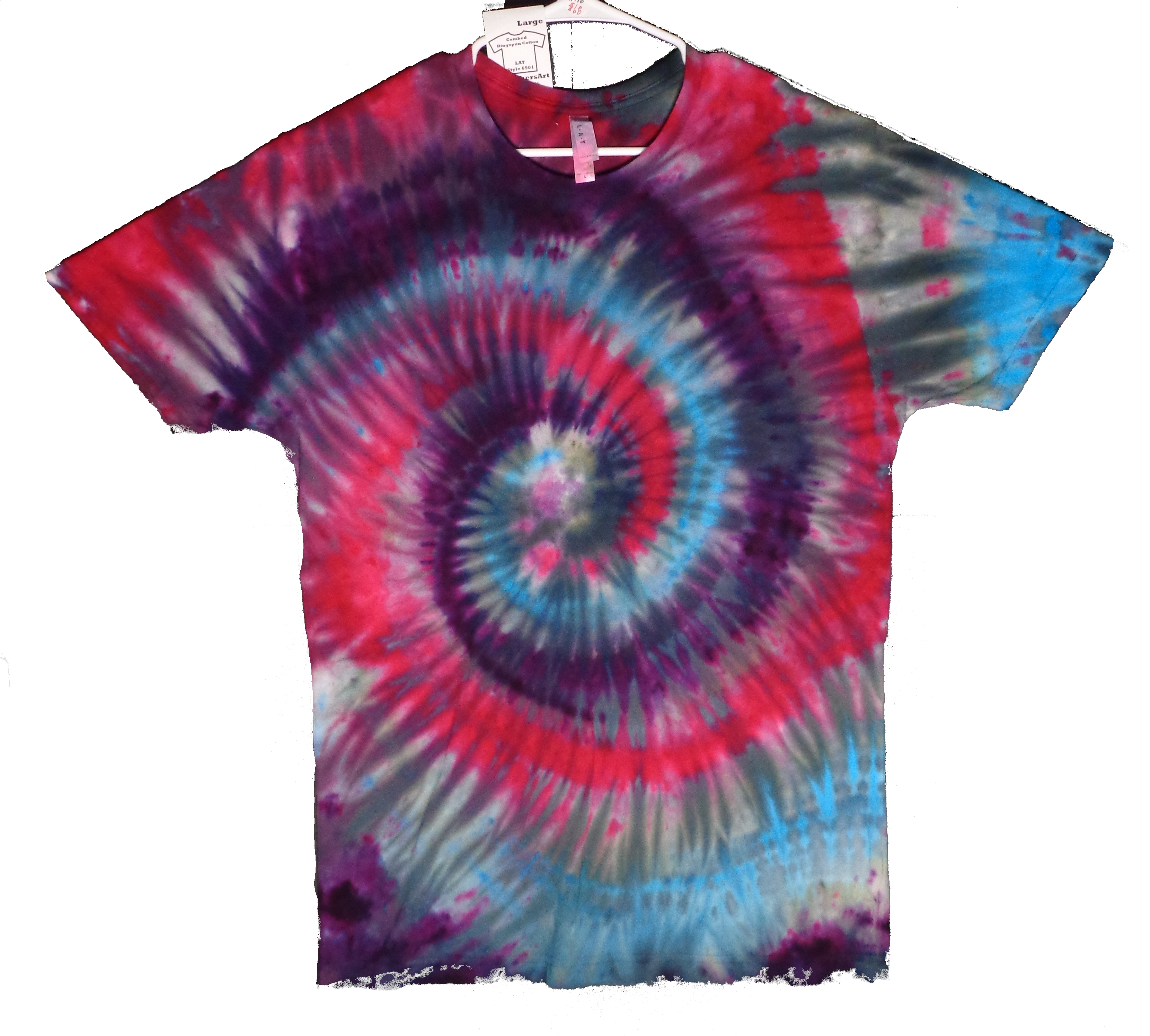 Gallaghersart 146 f from Tie Dyenied #146 L Spiral  - #146