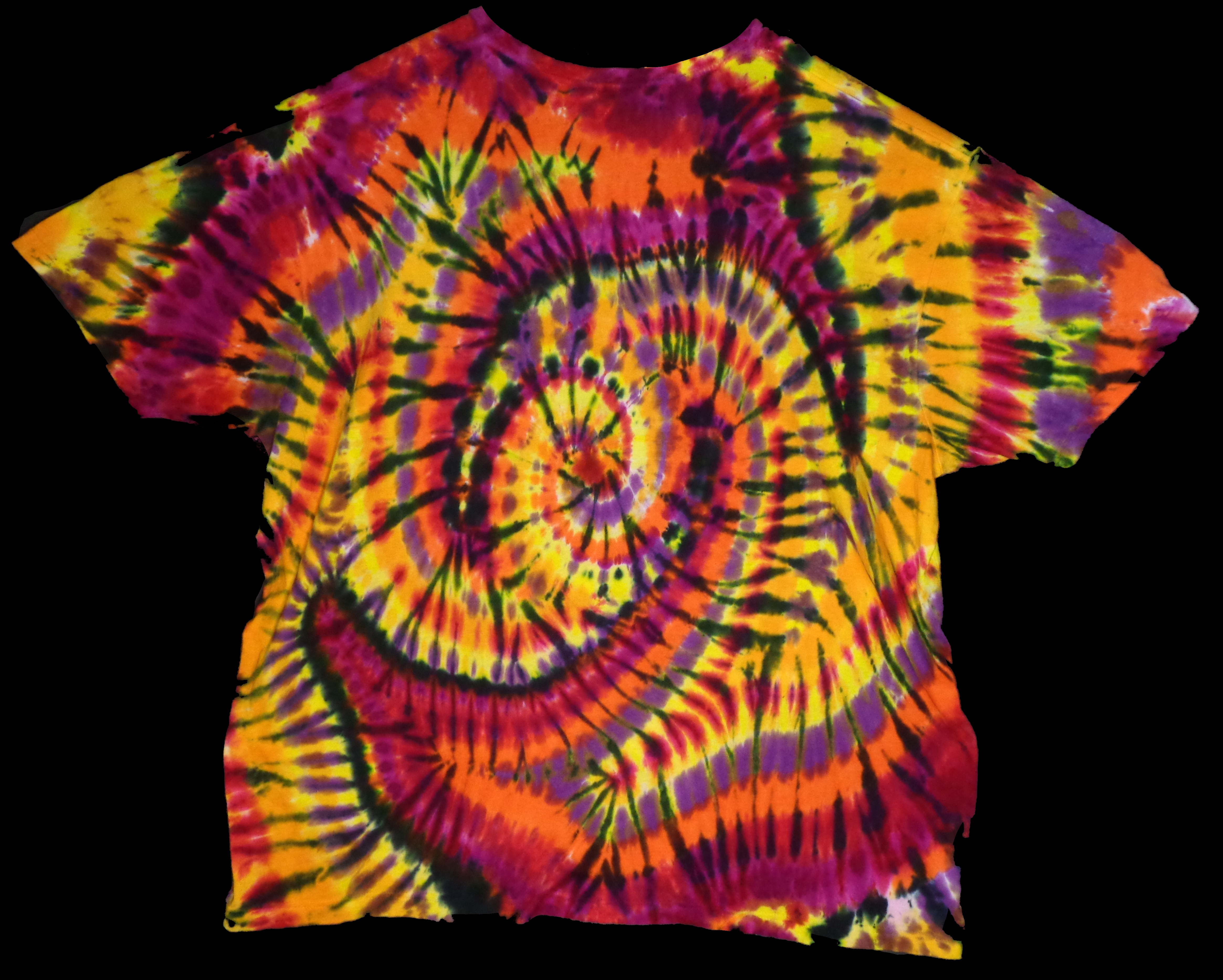 154 b from Tie Dyenied #154 4XL Spiral Switchback  LAT Style 6901 Combed Ringspun Cotton 154_b.jpg - #154 4XL Spiral Switchback  LAT Style 6901 Combed Ringspun Cotton